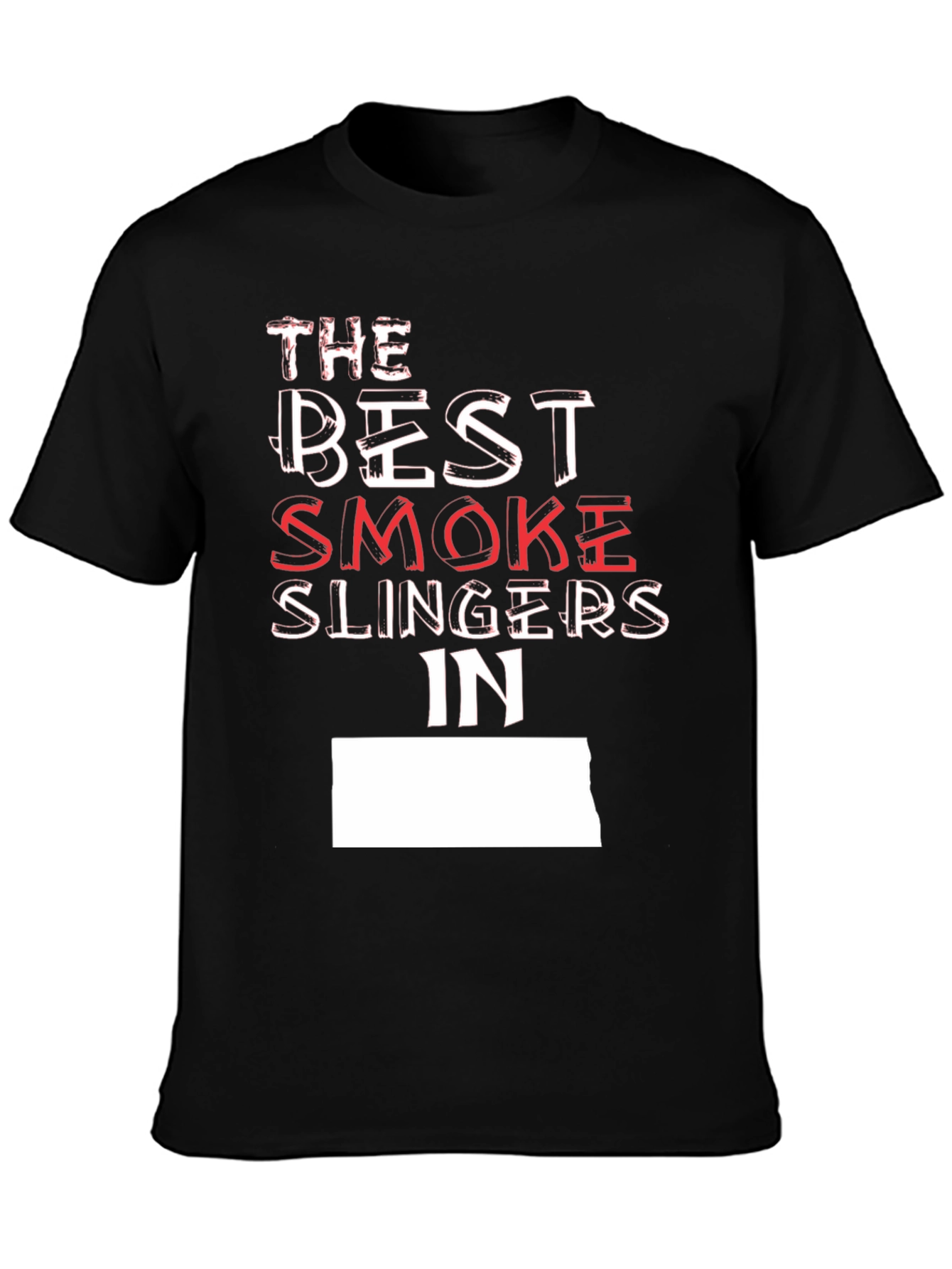 Black The Best Smoke Slingers T-Shirt view 3