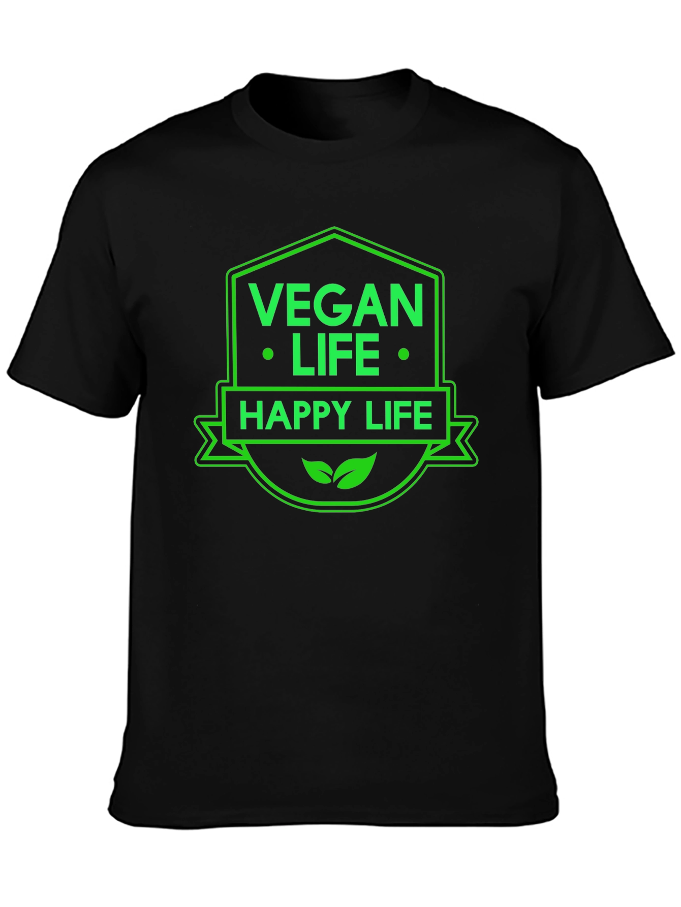 Vegan Life T-Shirt - Happy & Healthy Lifestyle - 3