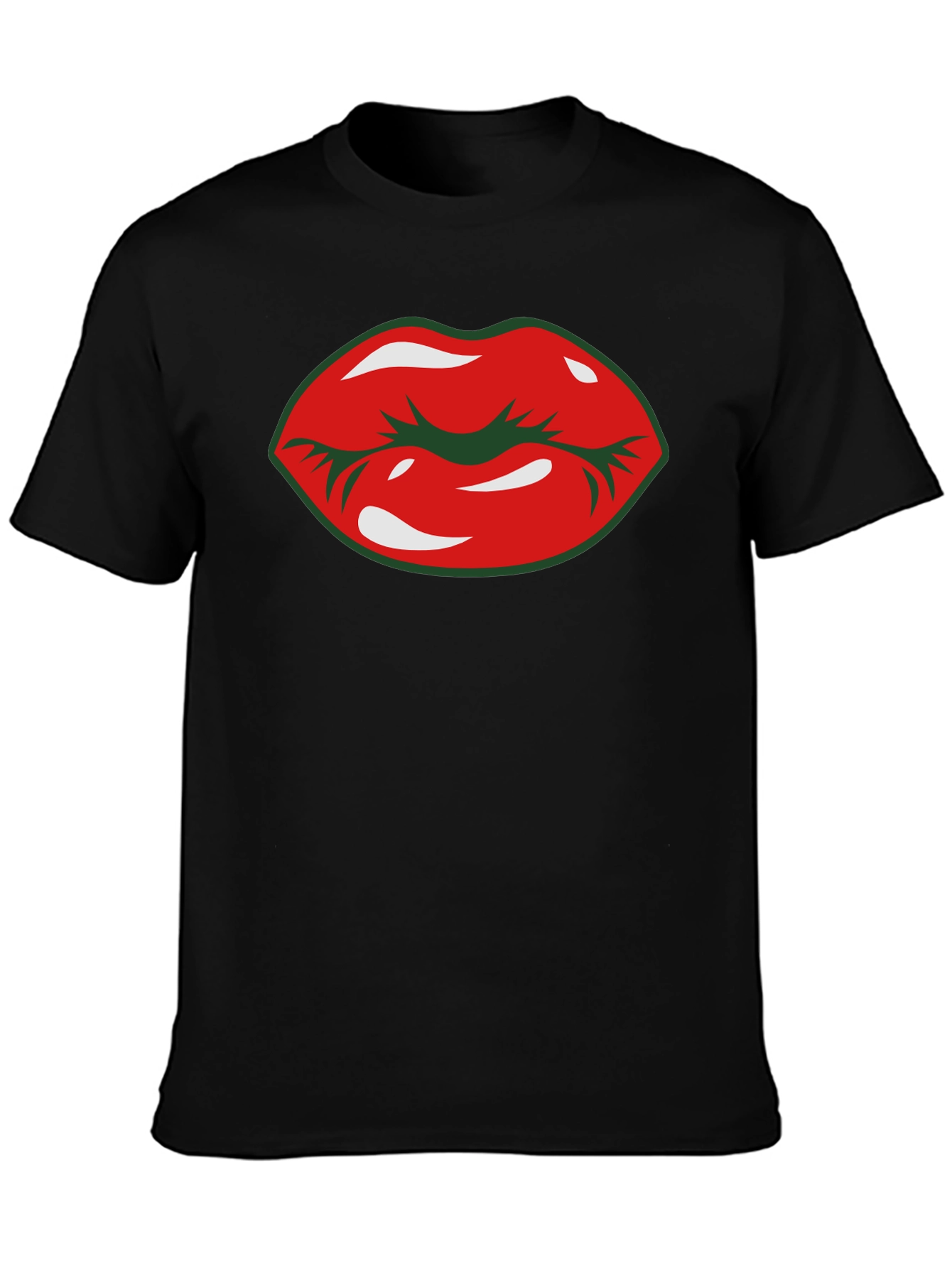 Black Lips Graphic T-Shirt - Black view 3