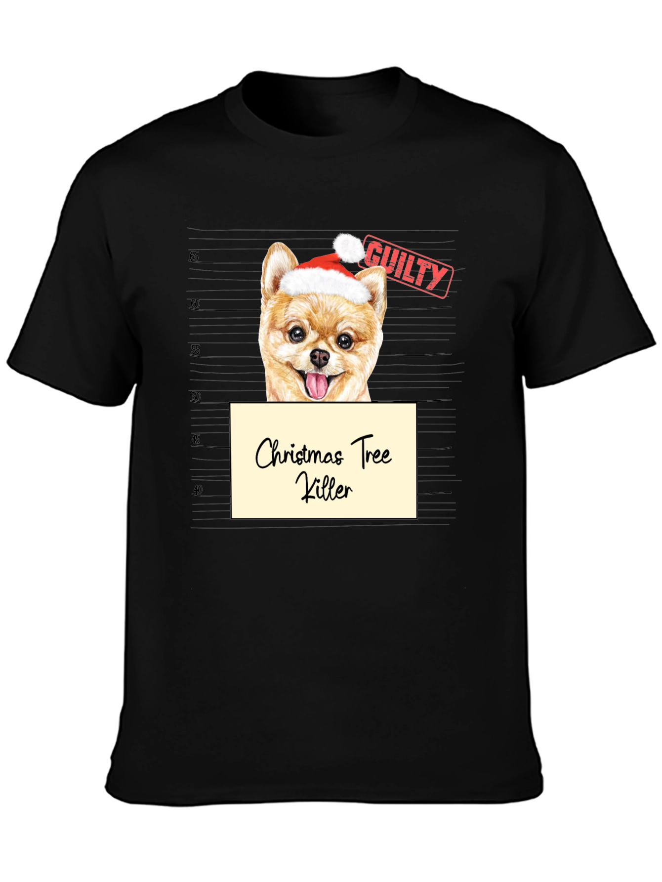 Christmas Tree Killer Dog T-Shirt - 3
