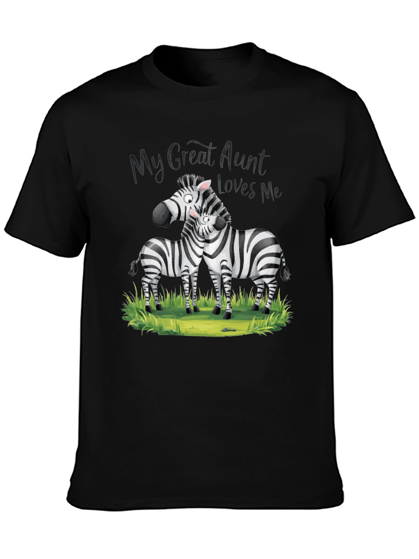 Black Zebra 'My Great Aunt Loves Me' Graphic Tee view 3