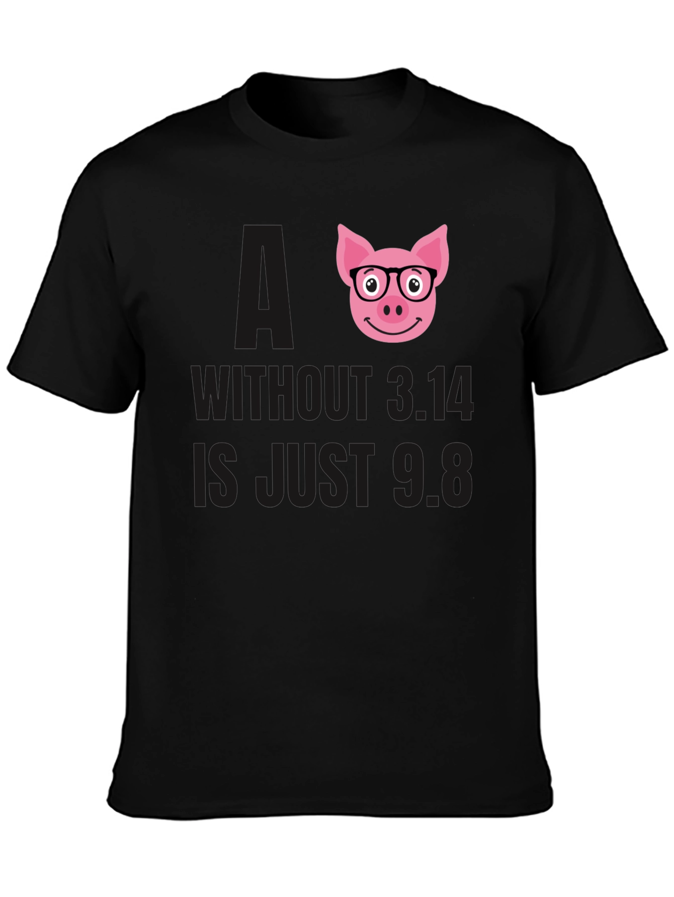 Math Pun Pig T-Shirt - 3