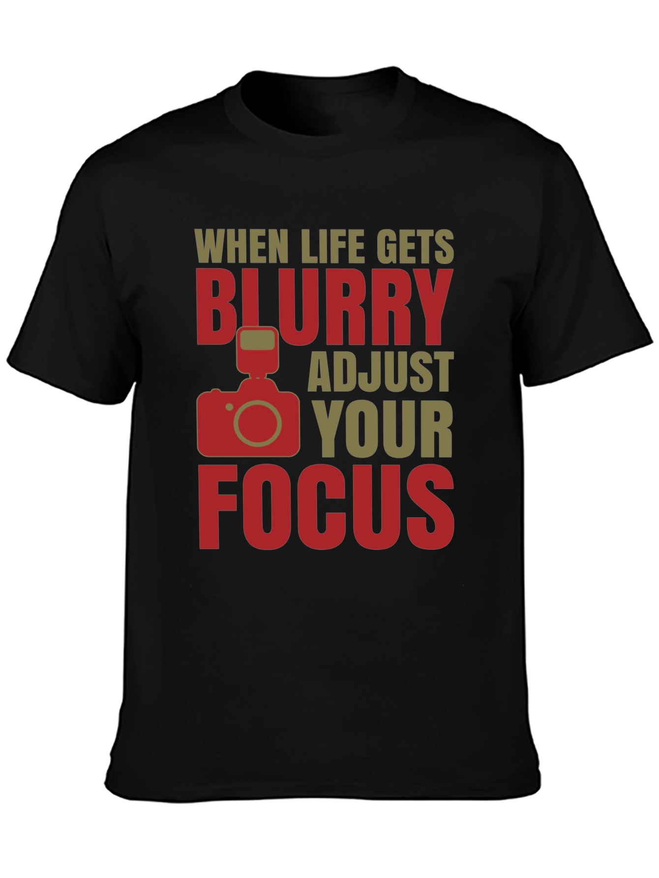 Adjust Your Focus T-Shirt - Photographer Gift - 3