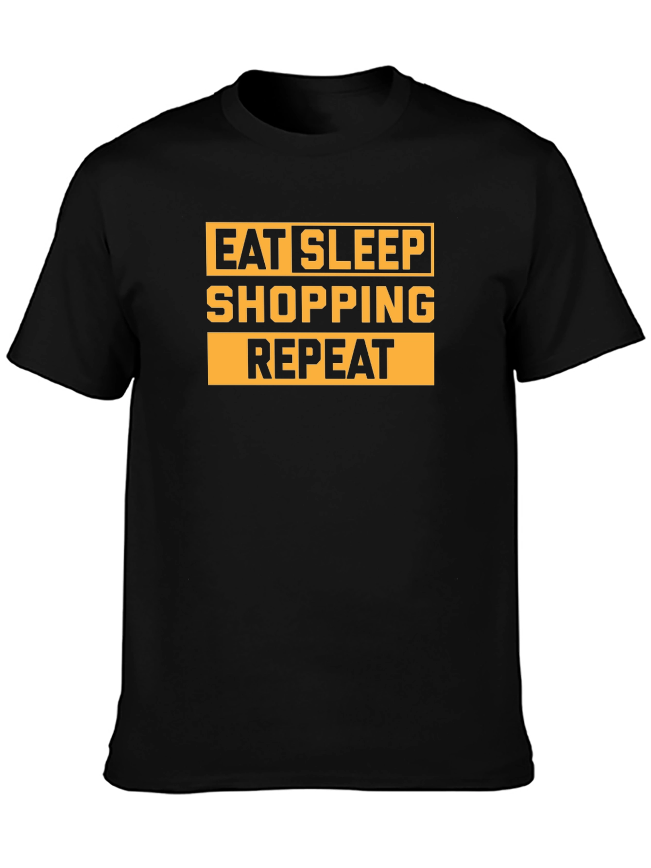 Eat Sleep Shopping Repeat Graphic Tee - 3