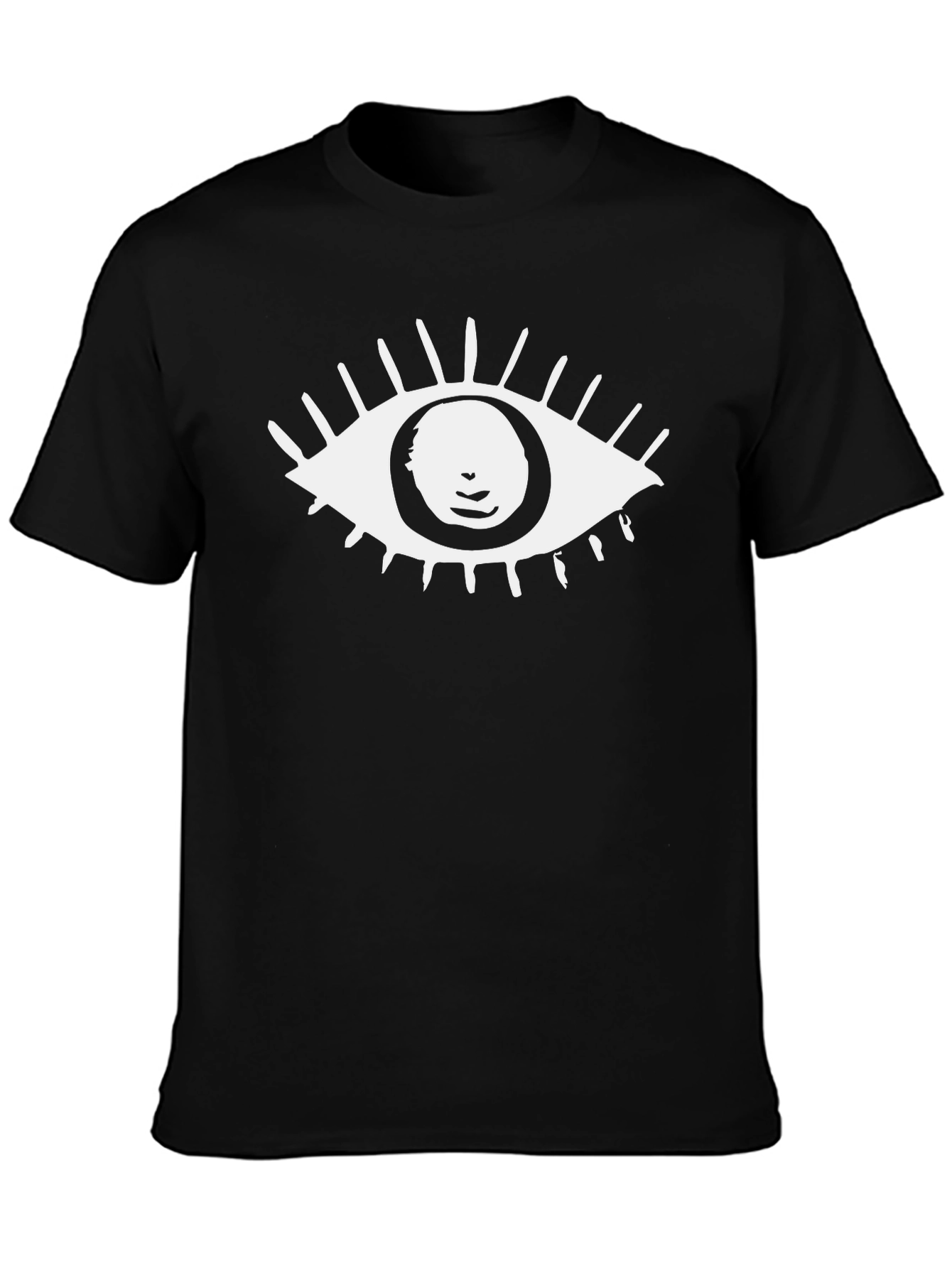 Black Eye Graphic Black T-Shirt view 3