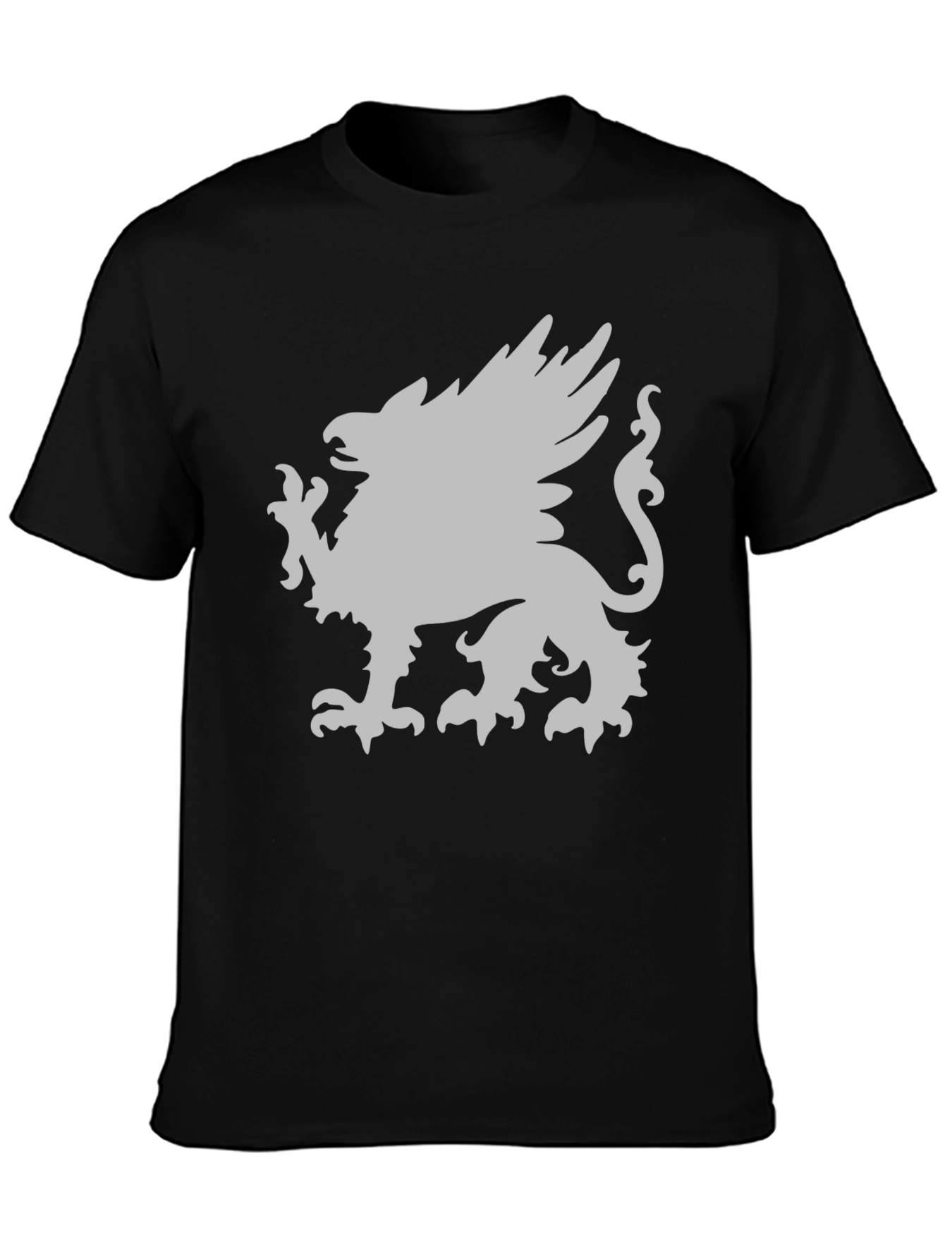 Black Griffin Graphic Tee - Classic Black view 3