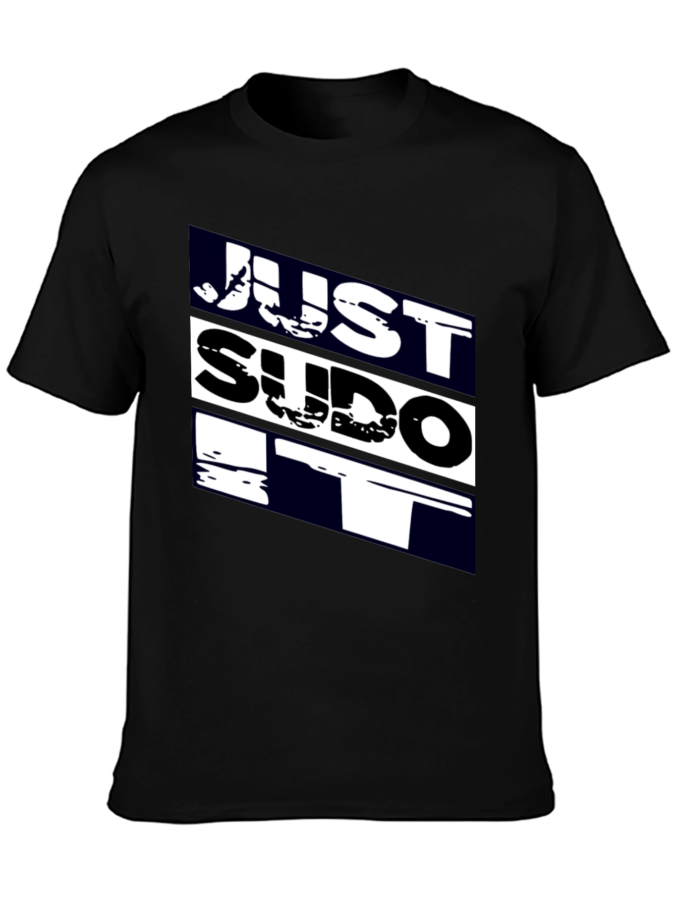 Just Sudo It - Black T-Shirt - 3