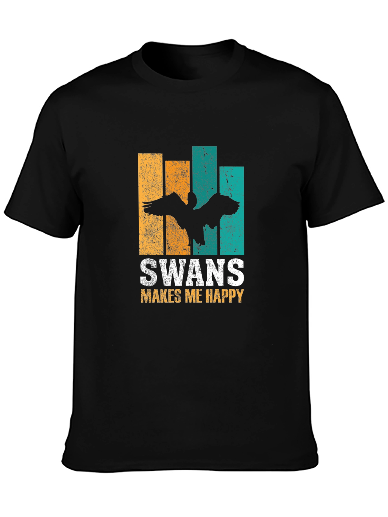 Black Swans Make Me Happy Graphic Tee view 3