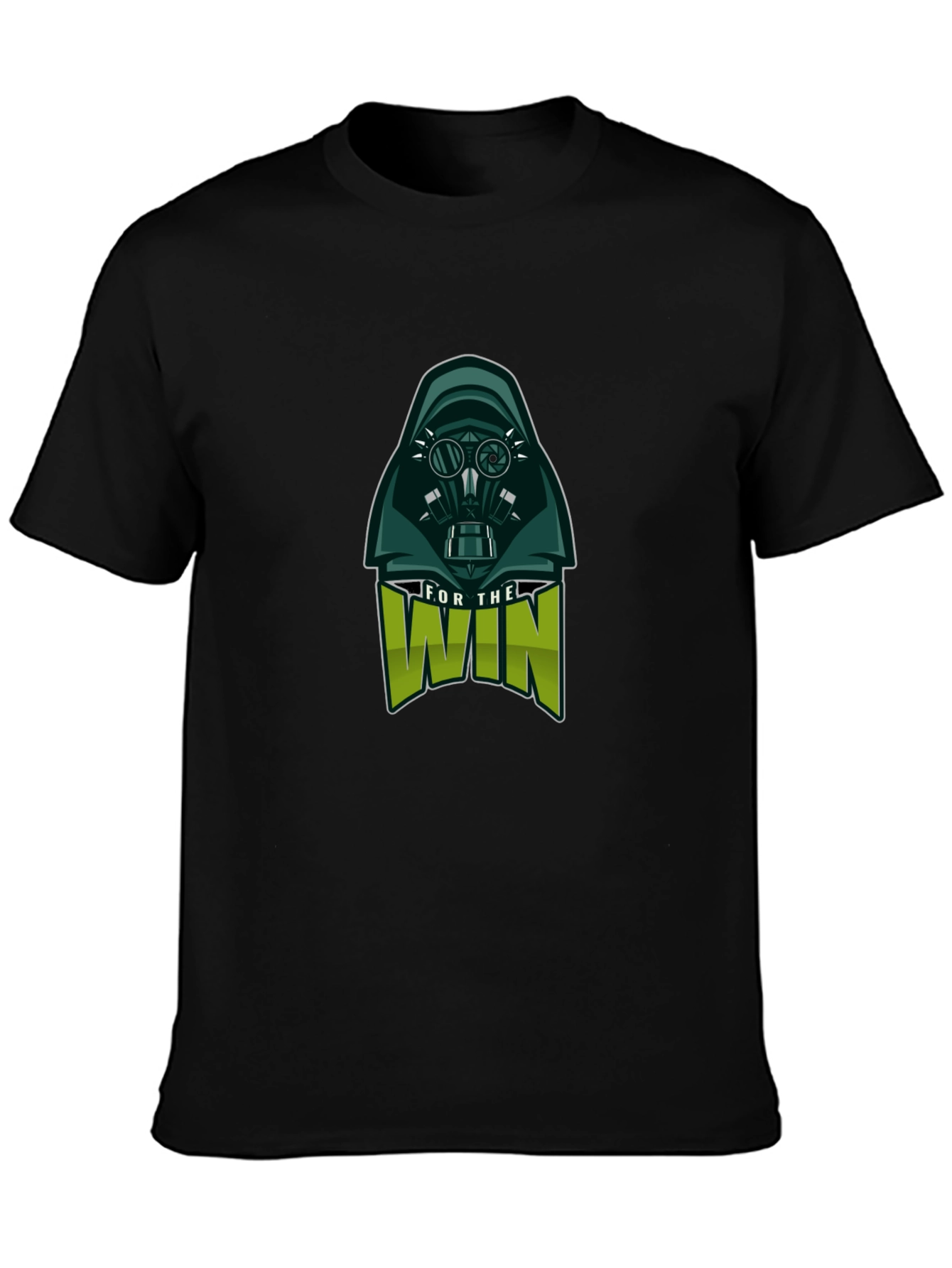Black For The Win T-Shirt view 3