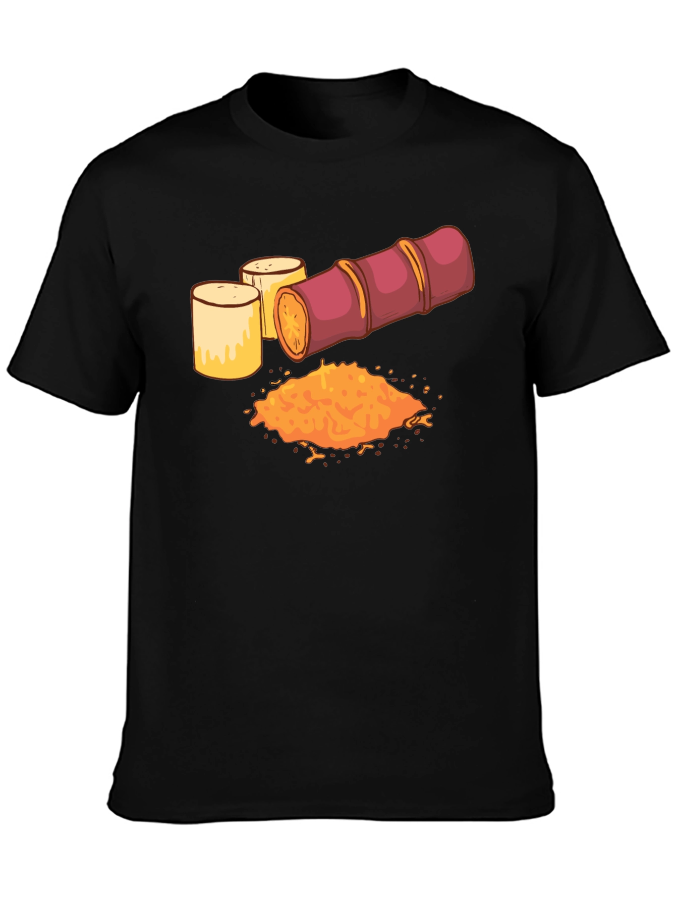 Black Sugar Cane Graphic Tee view 3