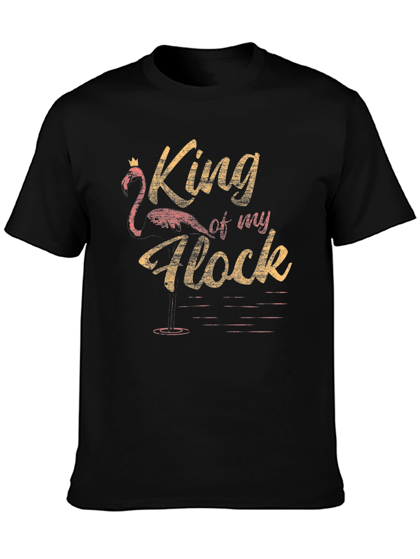 Black King of My Flock Graphic Tee view 3