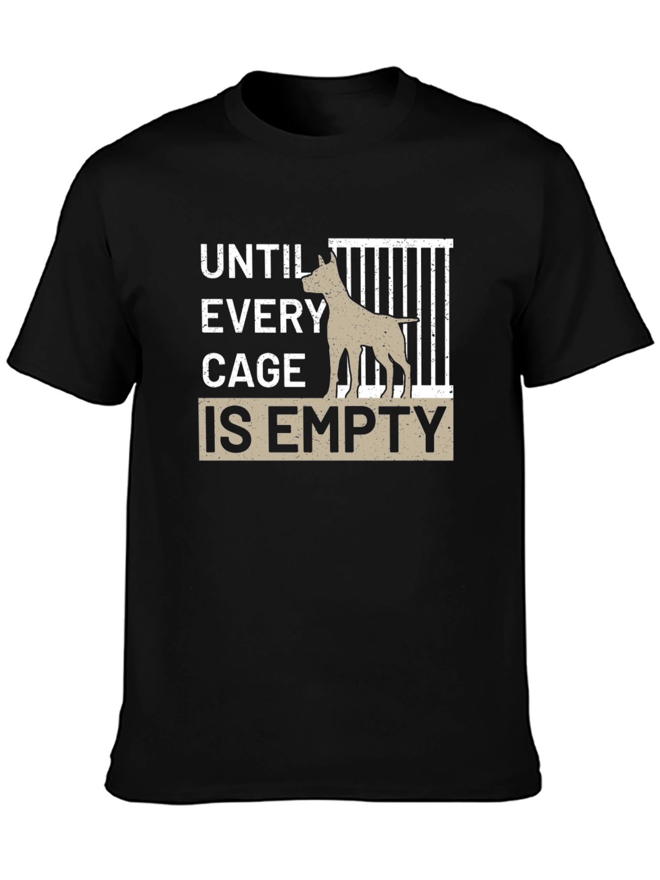 Until Every Cage is Empty T-Shirt - 3