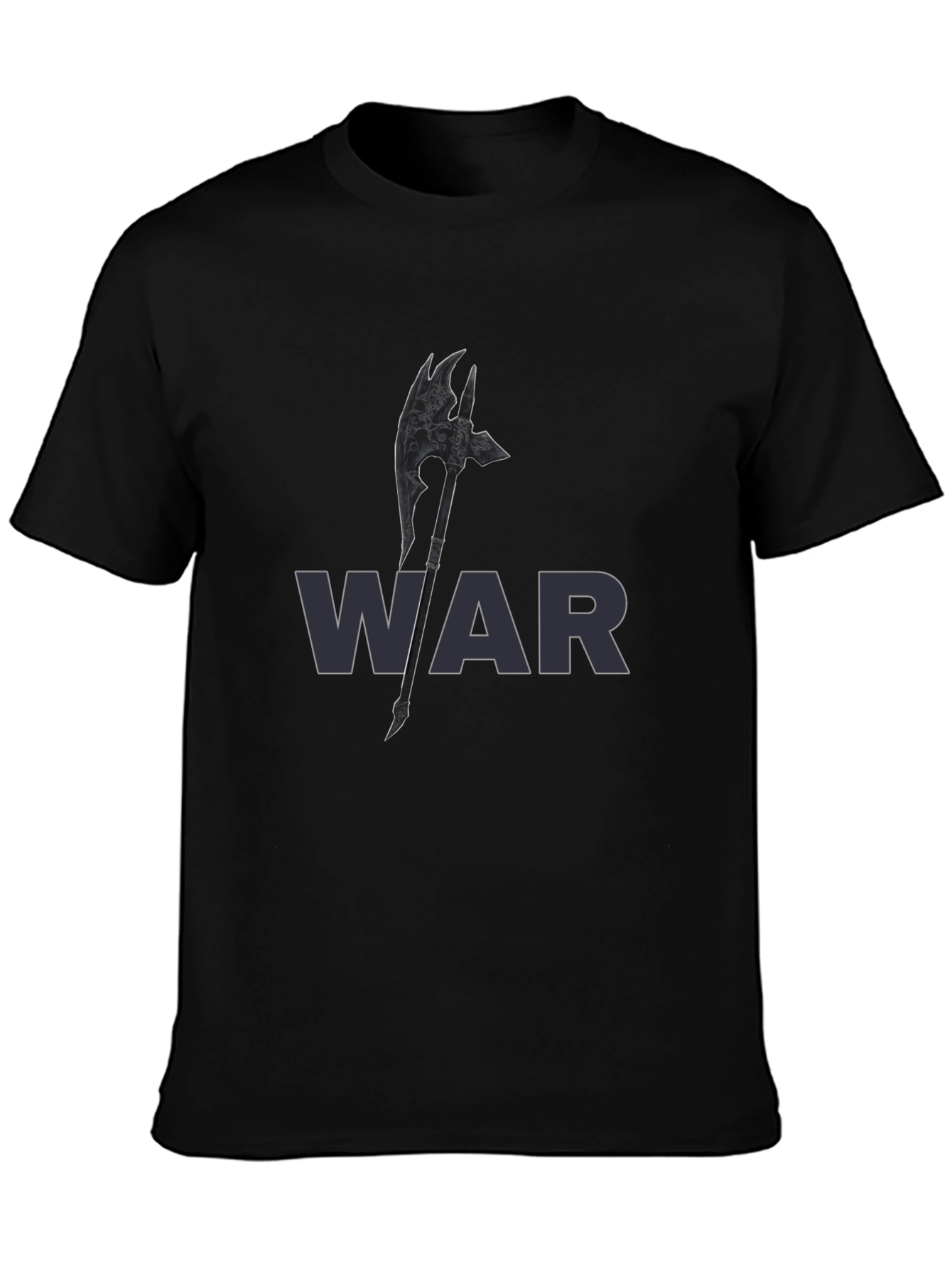 War Axe Graphic Tee - Men's Black T-Shirt - 3