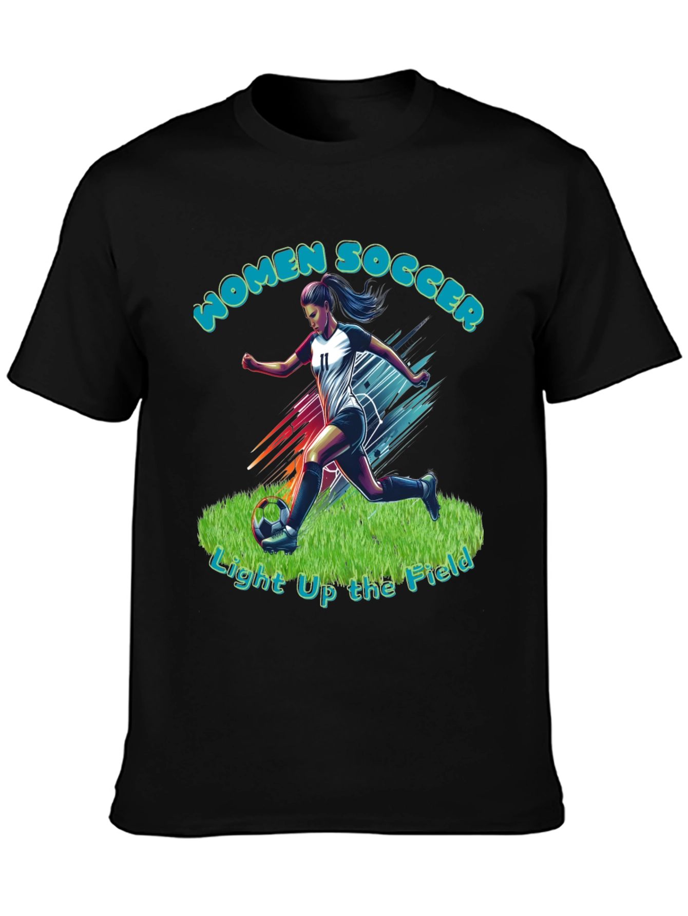 Women's Soccer Graphic T-Shirt - 3