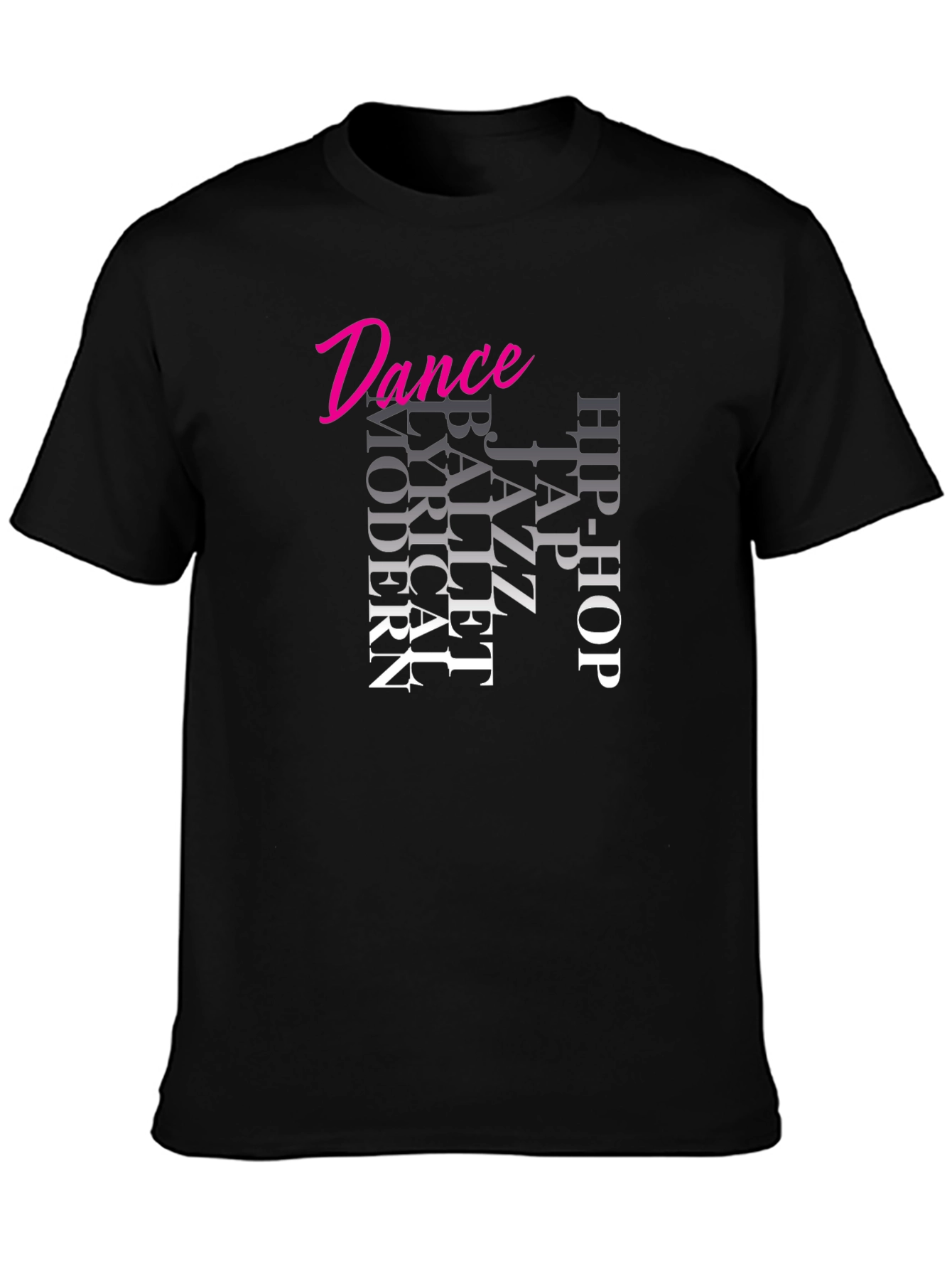Dance Style T-Shirt - Hip Hop, Jazz, Ballet - 3