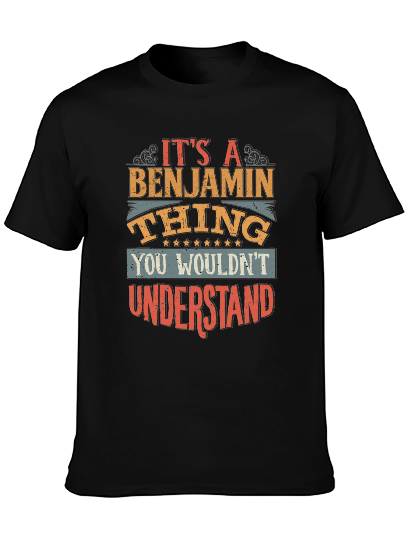 Black It's a Benjamin Thing - Graphic T-Shirt view 3