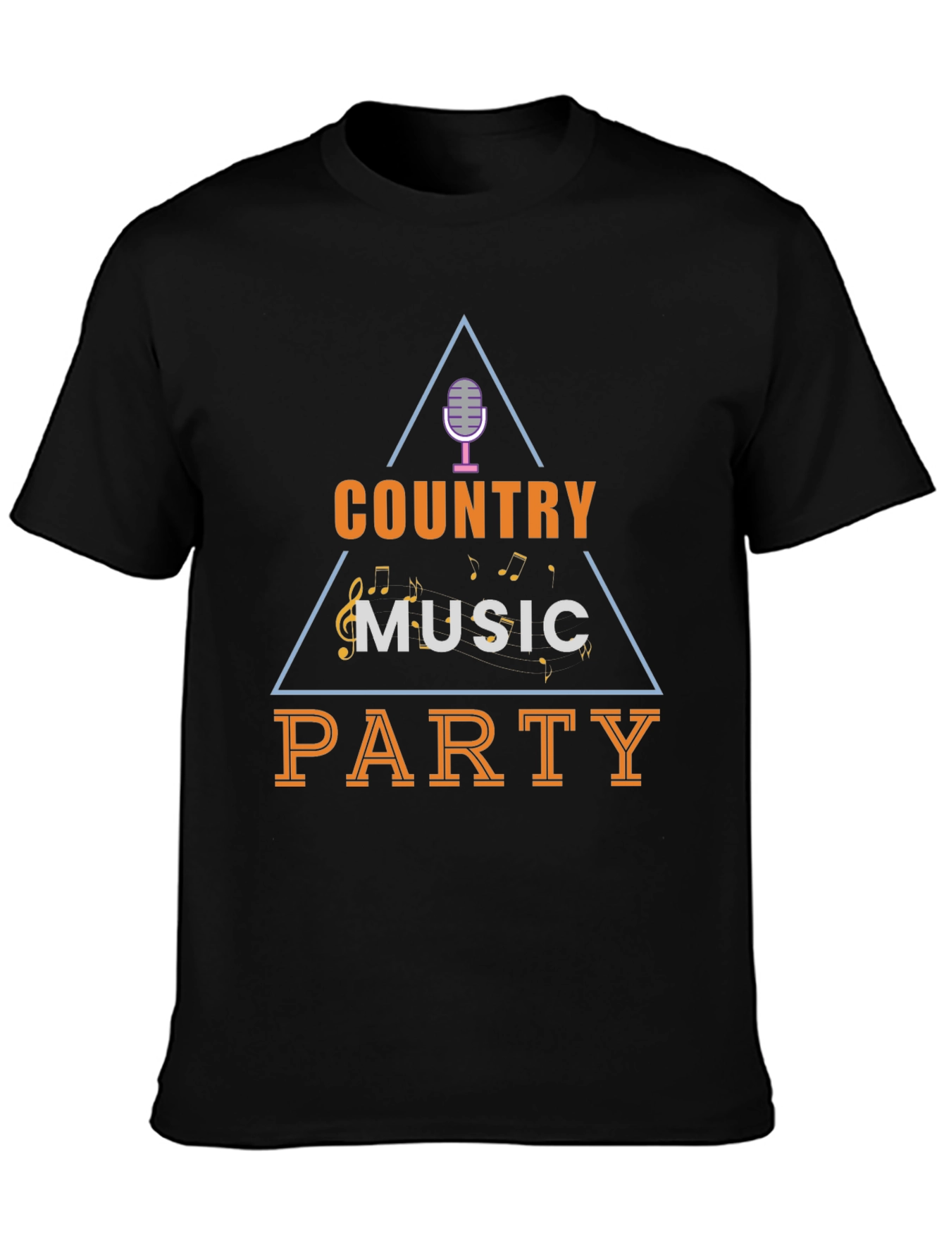 Black Country Music Party T-Shirt view 3