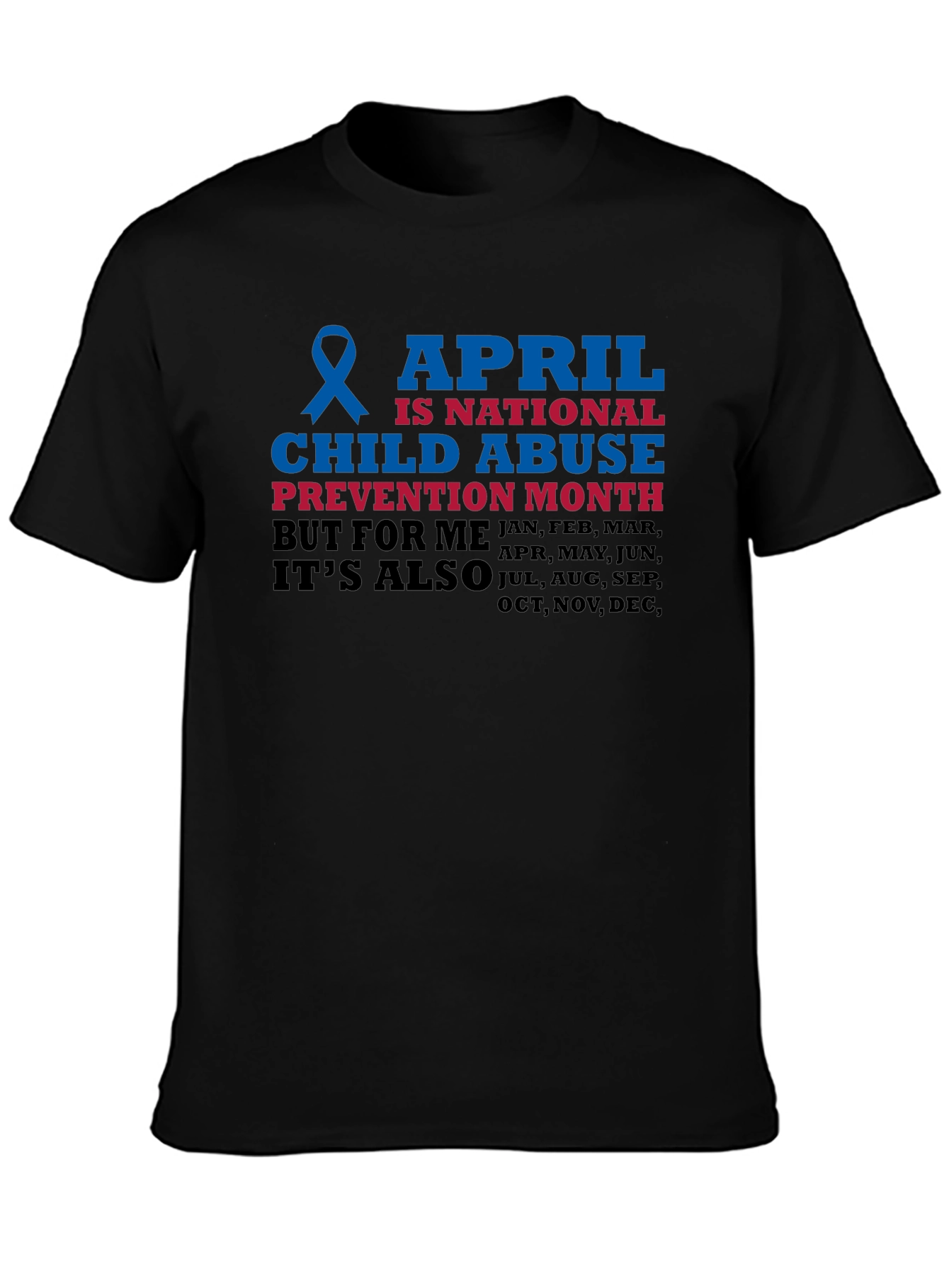 Child Abuse Awareness Month T-Shirt - 3