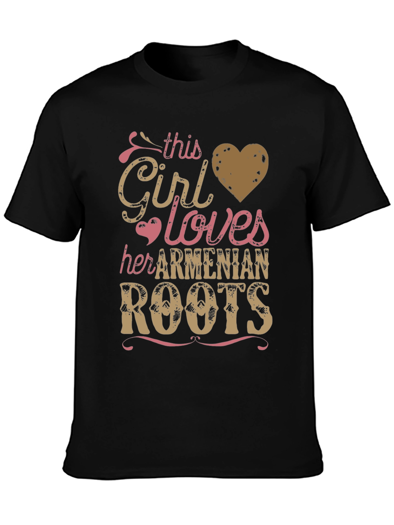 Armenian Roots T-Shirt - This Girl Loves Armenia - 3