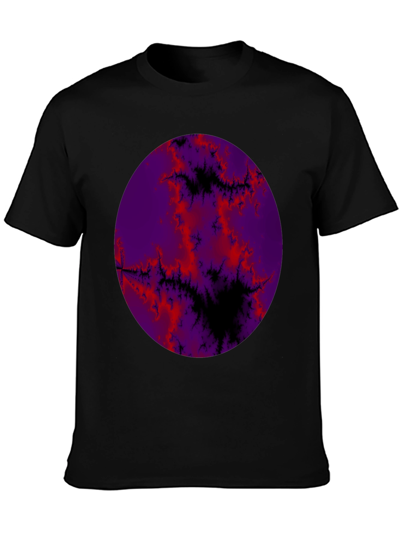 Fractal Planet Graphic T-Shirt - 3