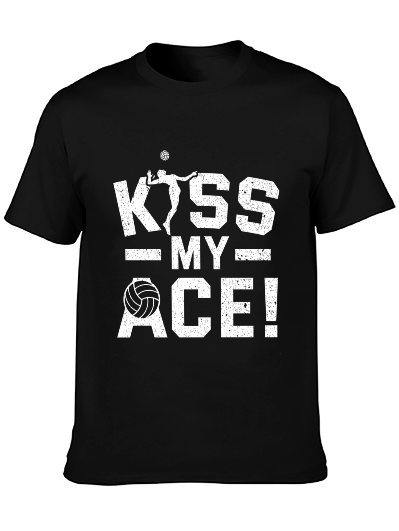 Kiss My Ace Volleyball Graphic T-Shirt - 3