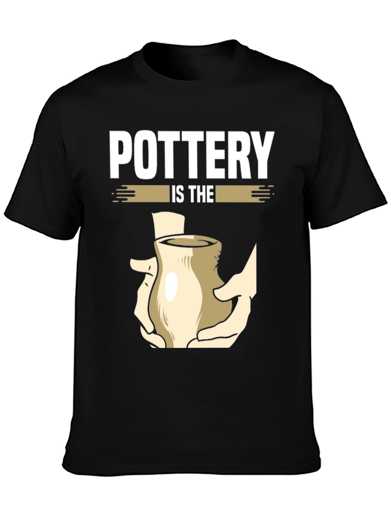 Black Pottery is the Best T-Shirt view 3