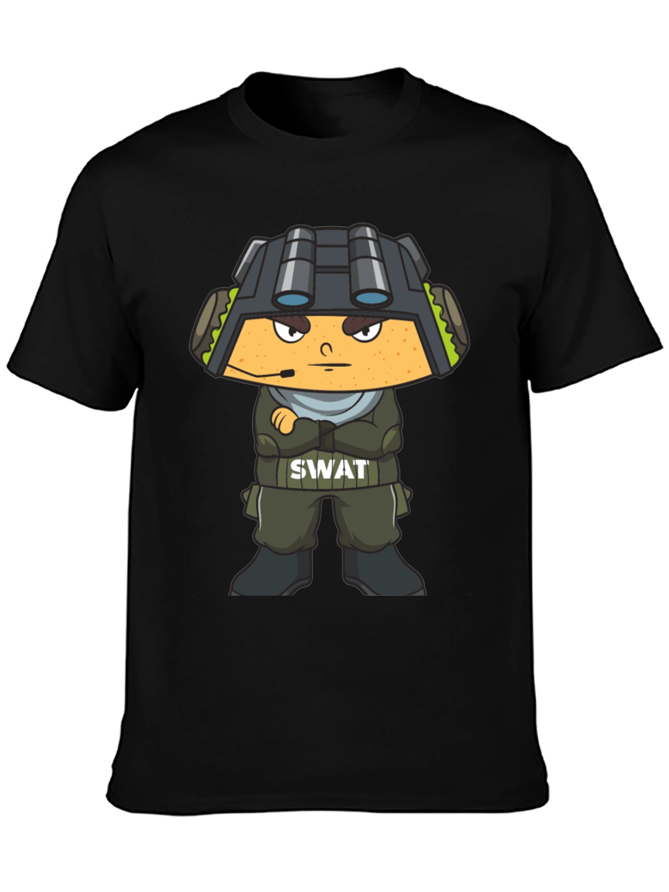 Black Taco SWAT Graphic T-Shirt view 3