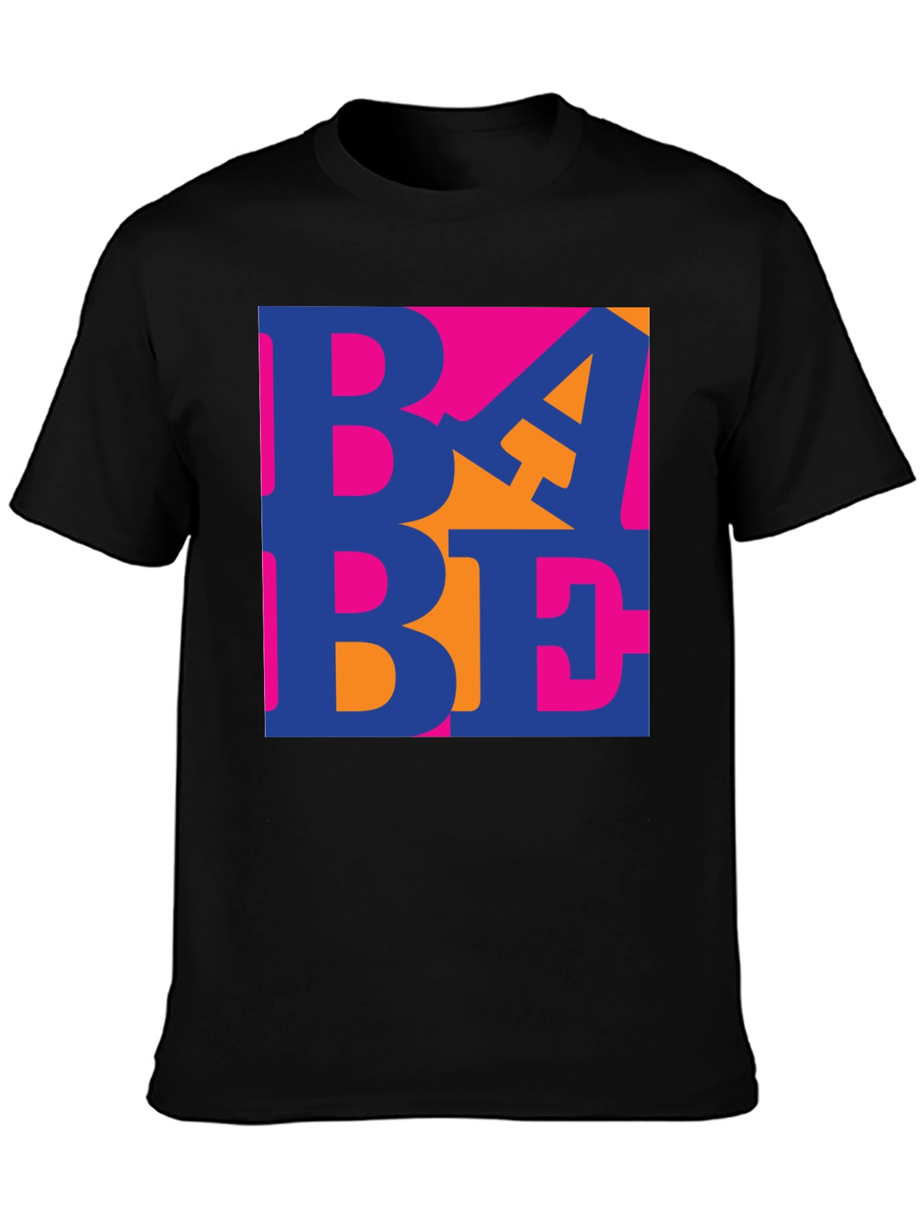 Black BAE T-Shirt - Bold Graphic Design, Soft Cotton Tee view 3