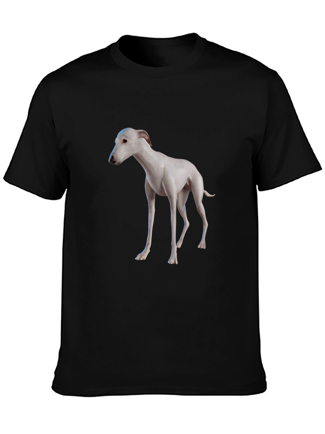 Black Dog Graphic Black T-Shirt view 3