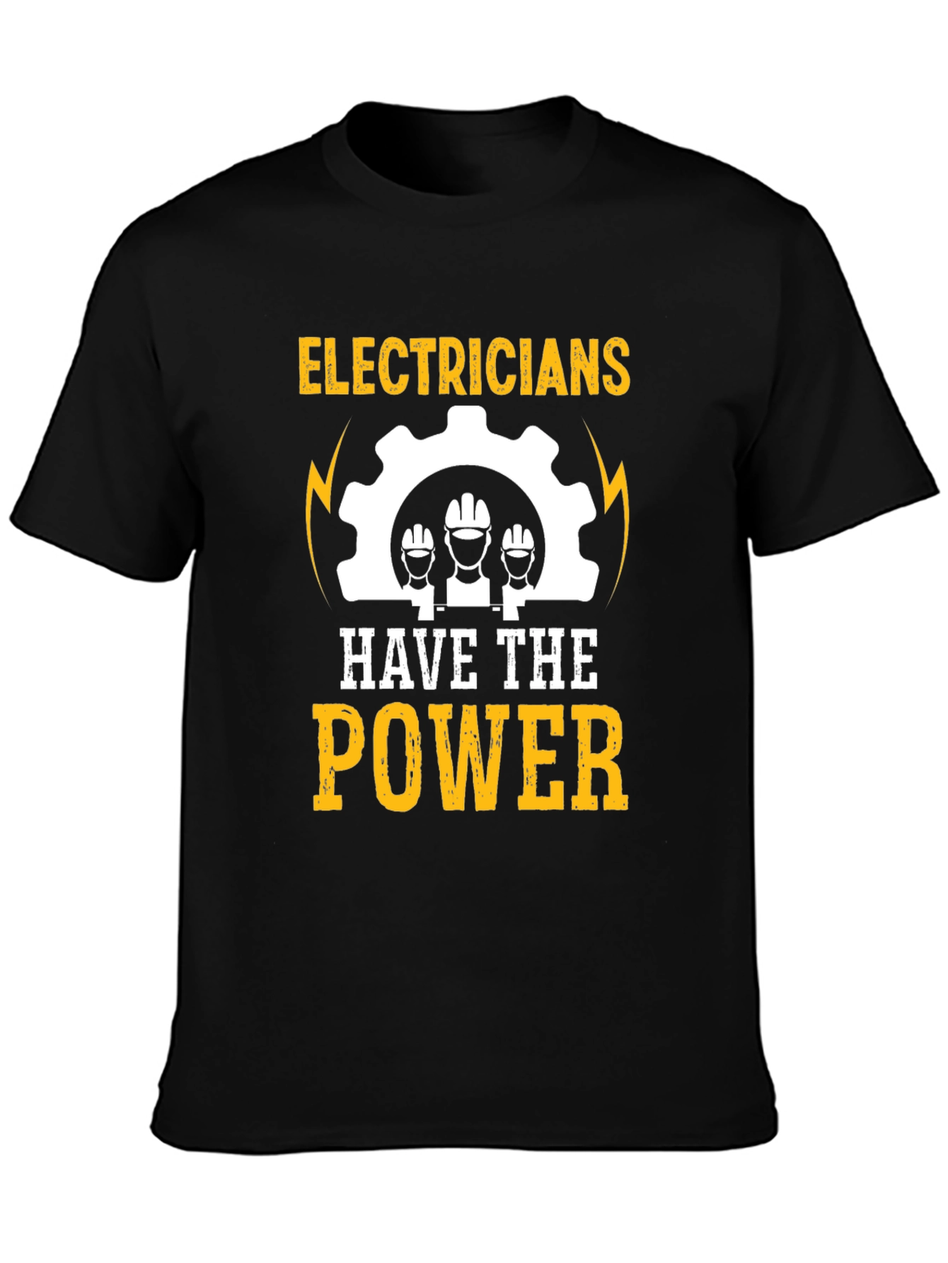 Black Electricians Have the Power T-Shirt view 3
