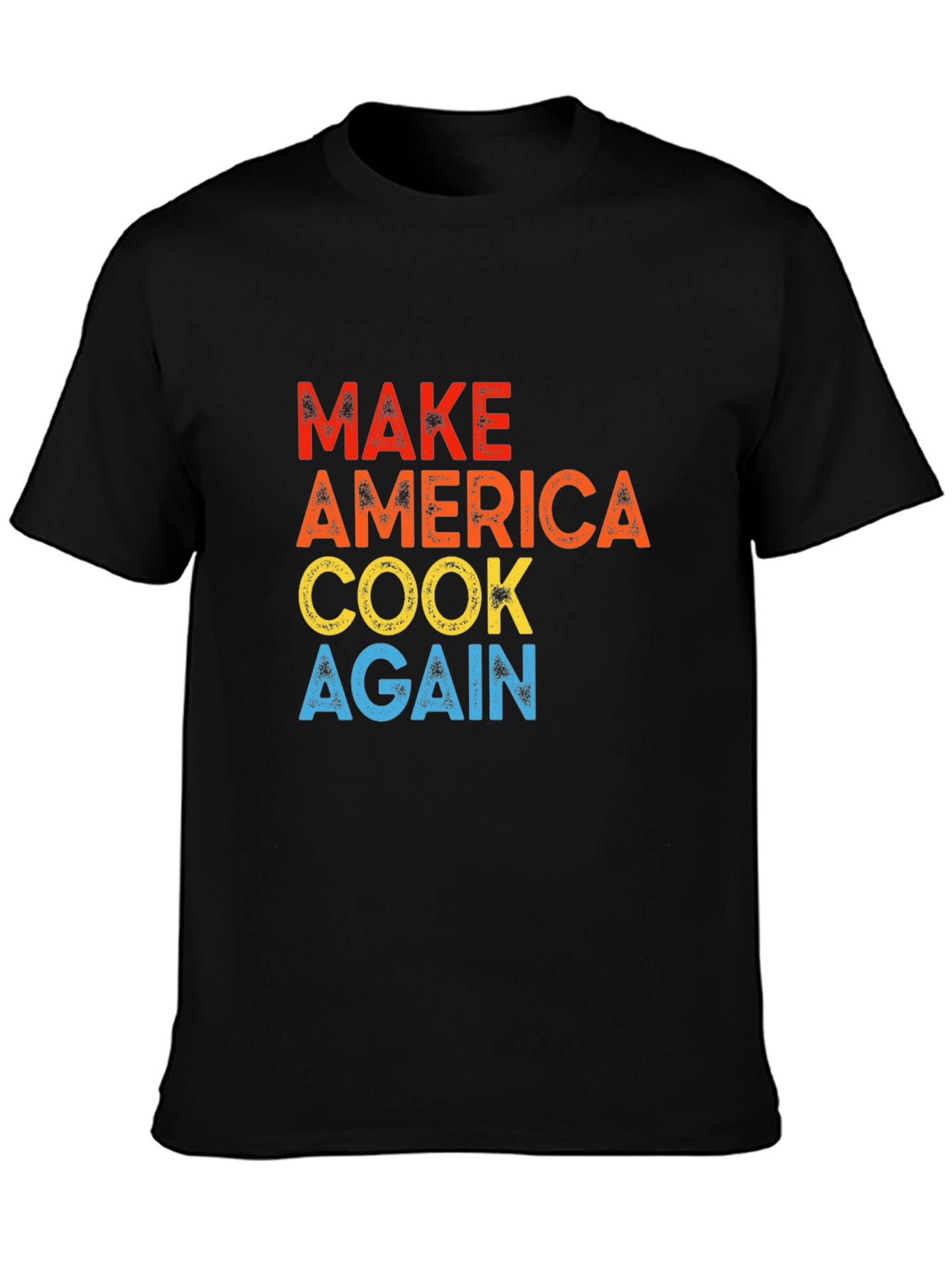 Black Make America Cook Again T-Shirt view 3