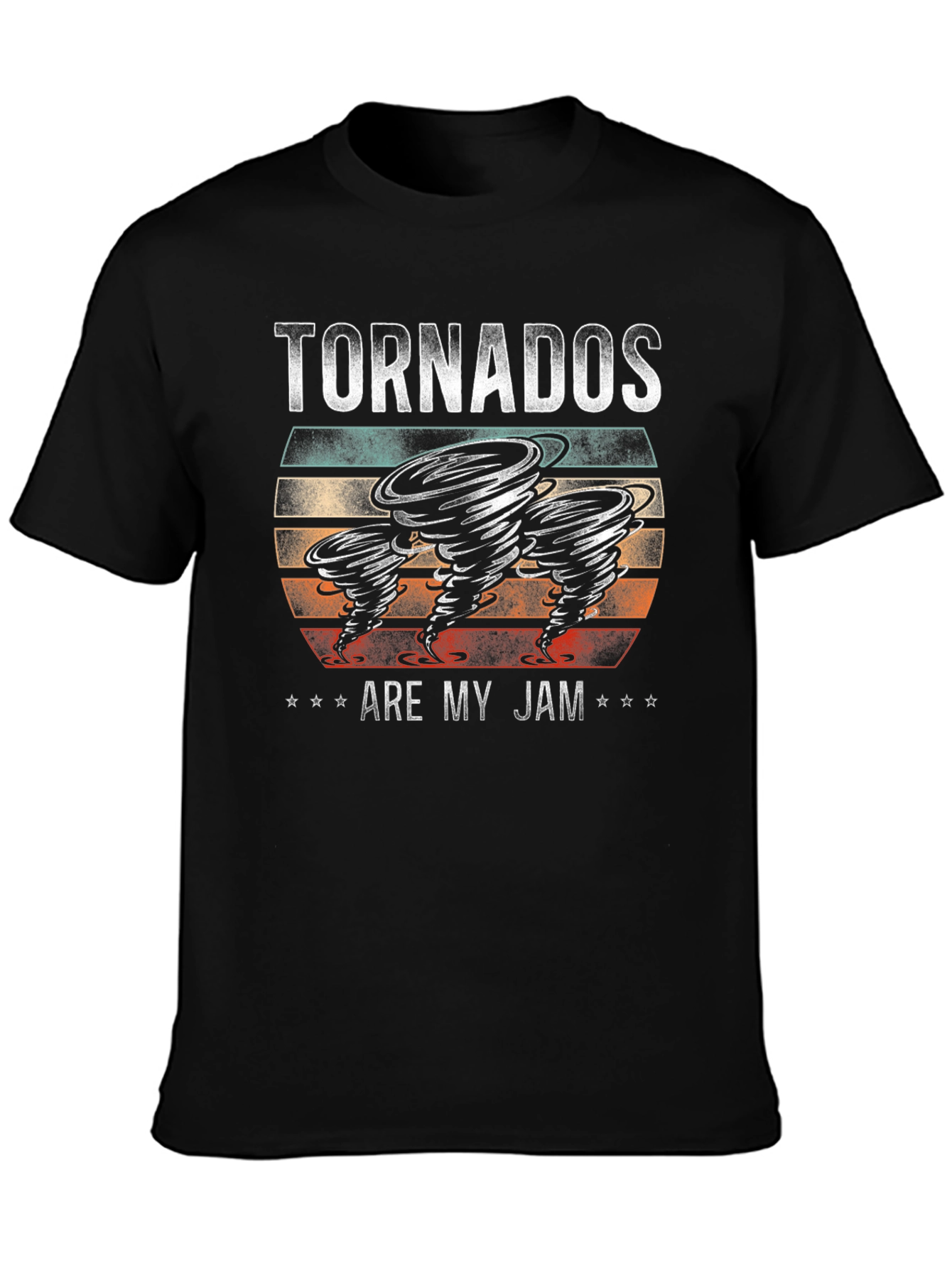 Black Tornadoes Are My Jam Graphic Tee view 3