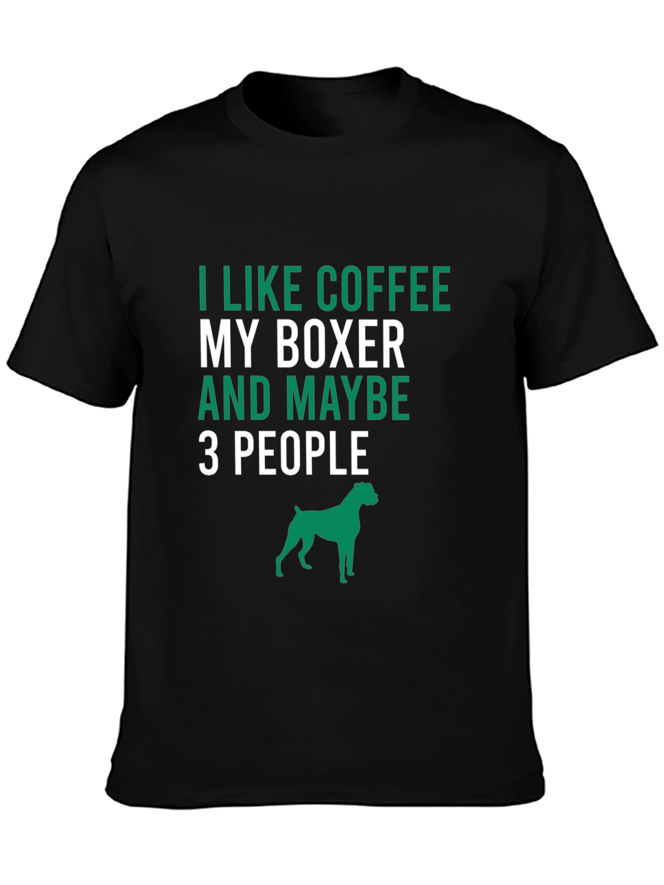 Black Coffee, My Boxer, & 3 People T-Shirt view 3