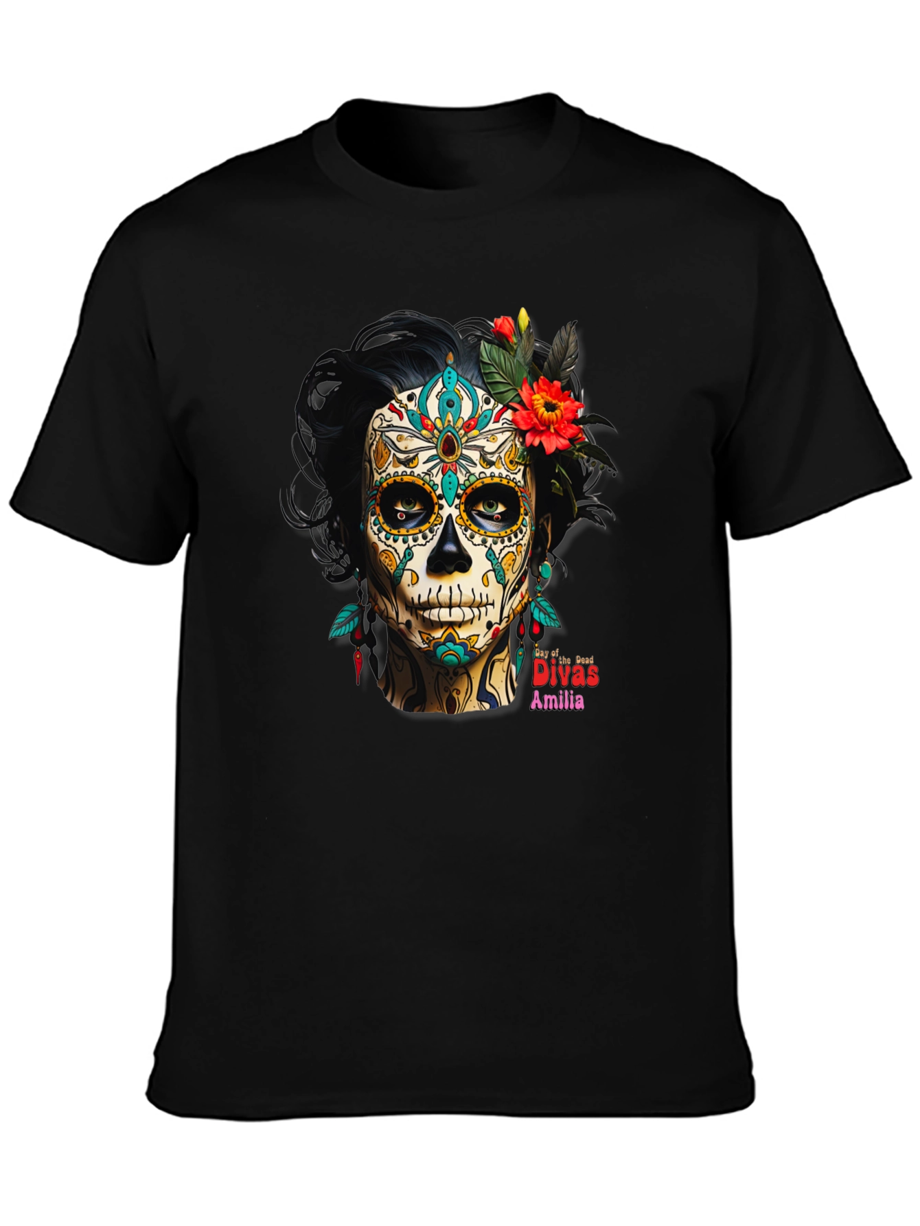 Day of the Dead Divas T-Shirt - 3