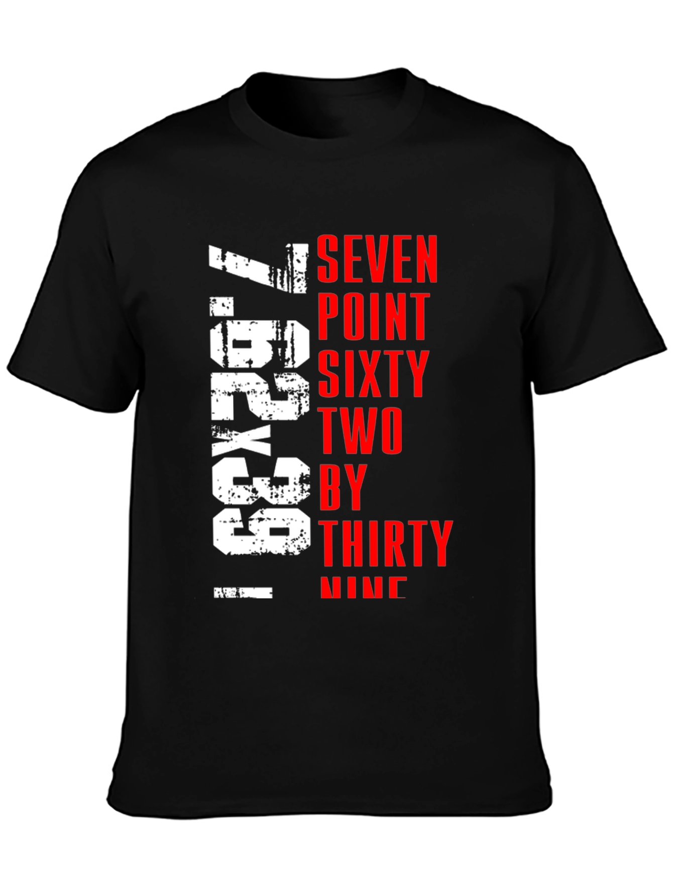 Black 7.62x39mm T-Shirt - Gun Enthusiast Apparel view 3
