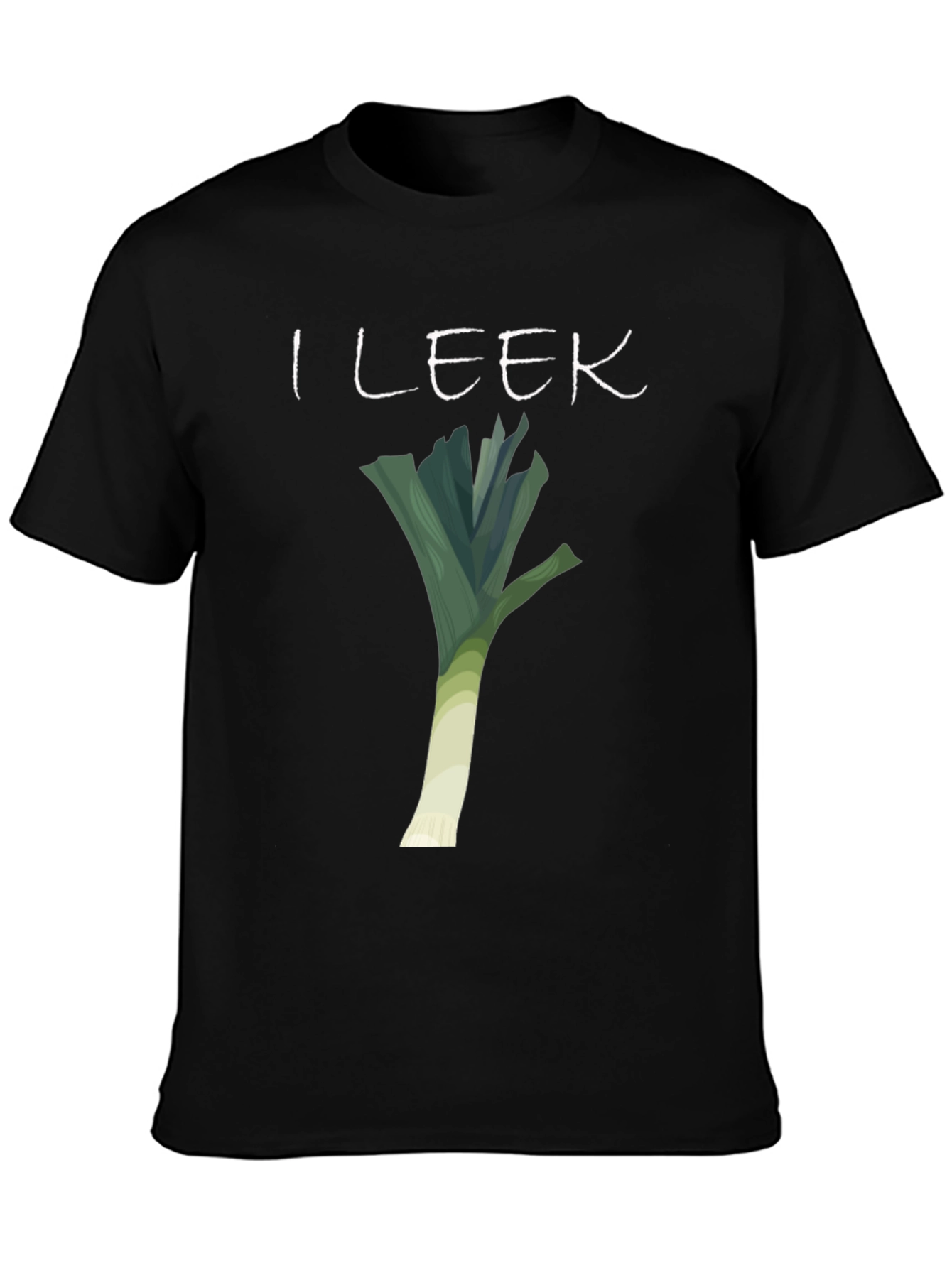 I Leek T-Shirt - Funny Vegetable Pun Tee - 3
