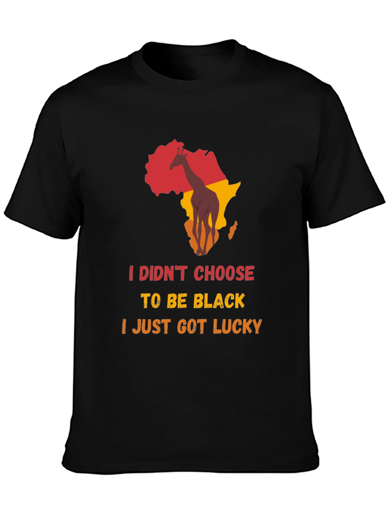 Black Lucky Black Graphic Tee view 3