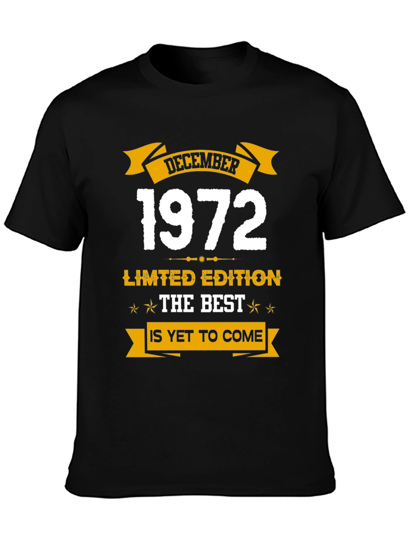 Black December 1972 Limited Edition Best T-Shirt view 3