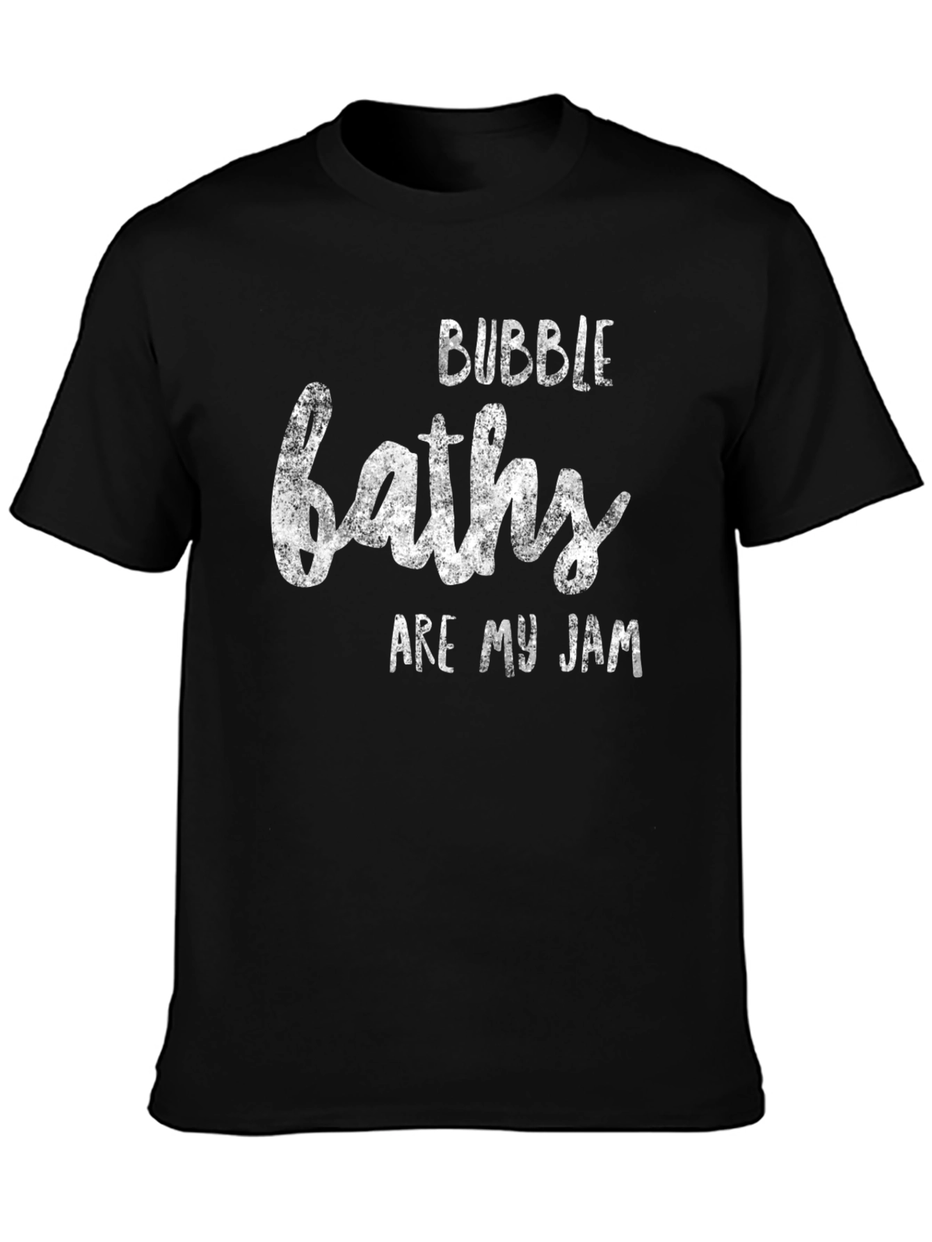 Black Bubble Baths Are My Jam Graphic Tee view 3