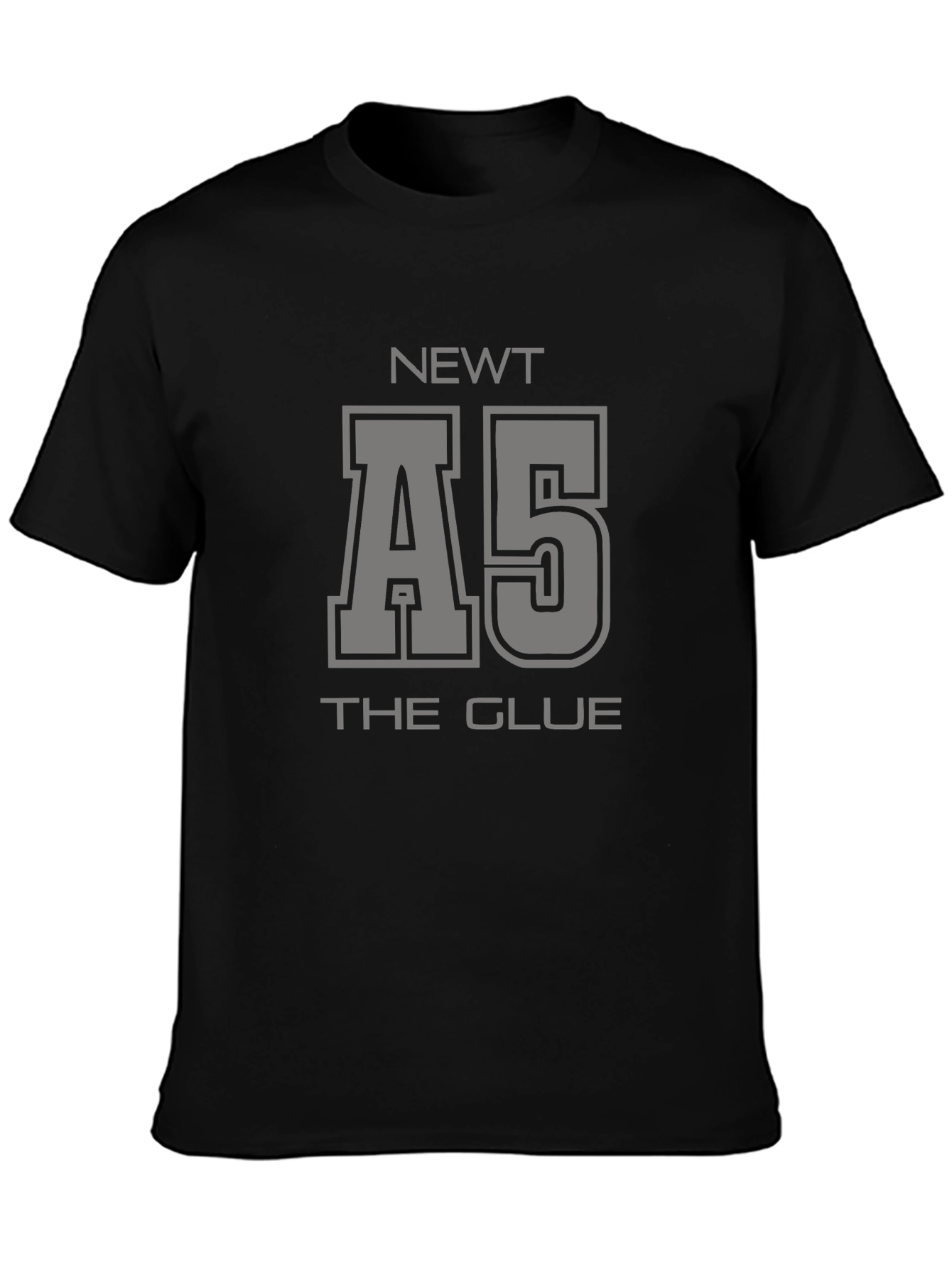 Black Newt A5 The Glue Graphic T-Shirt view 3