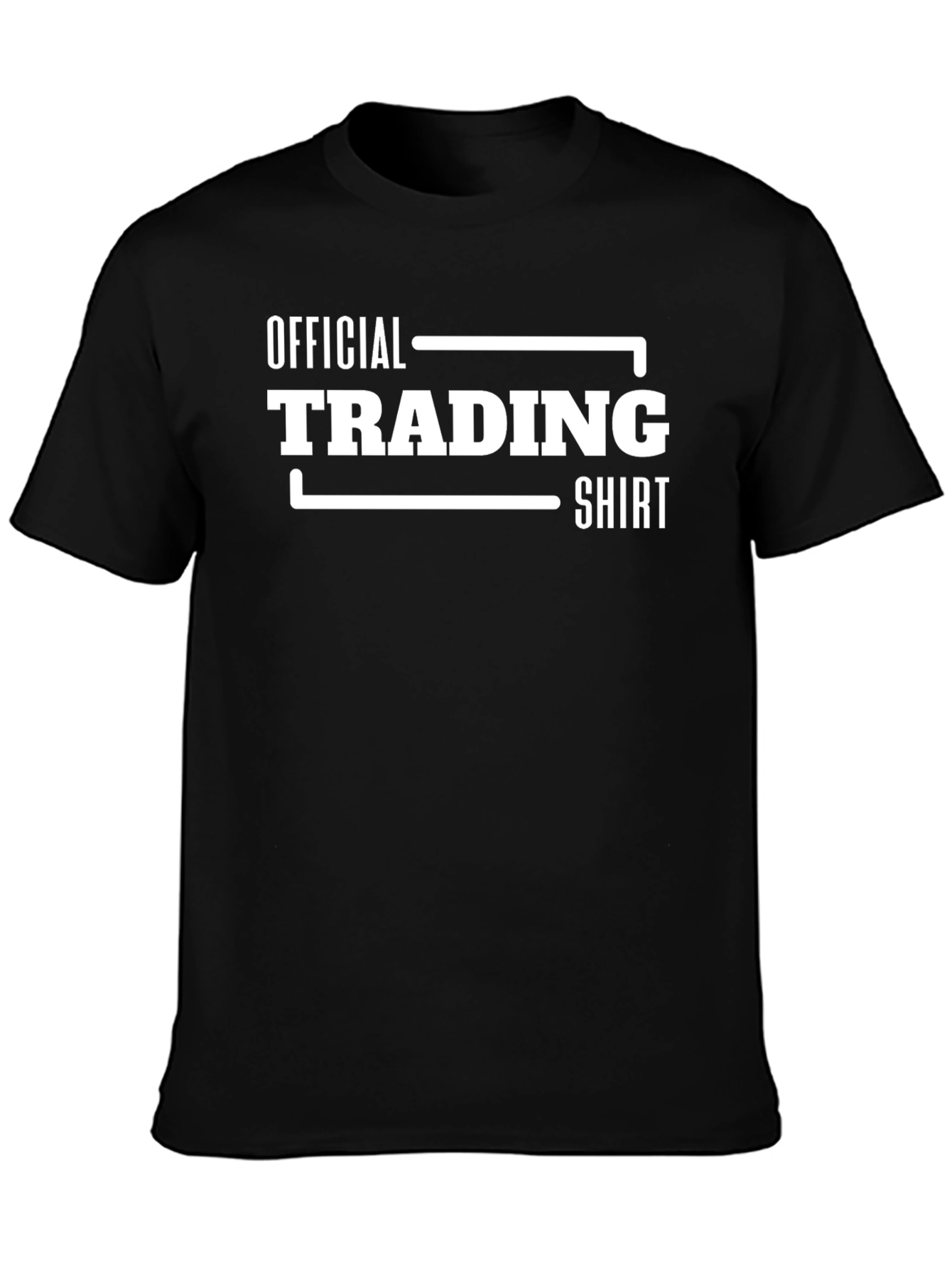 Black Official Trading Shirt - Black T-Shirt view 3