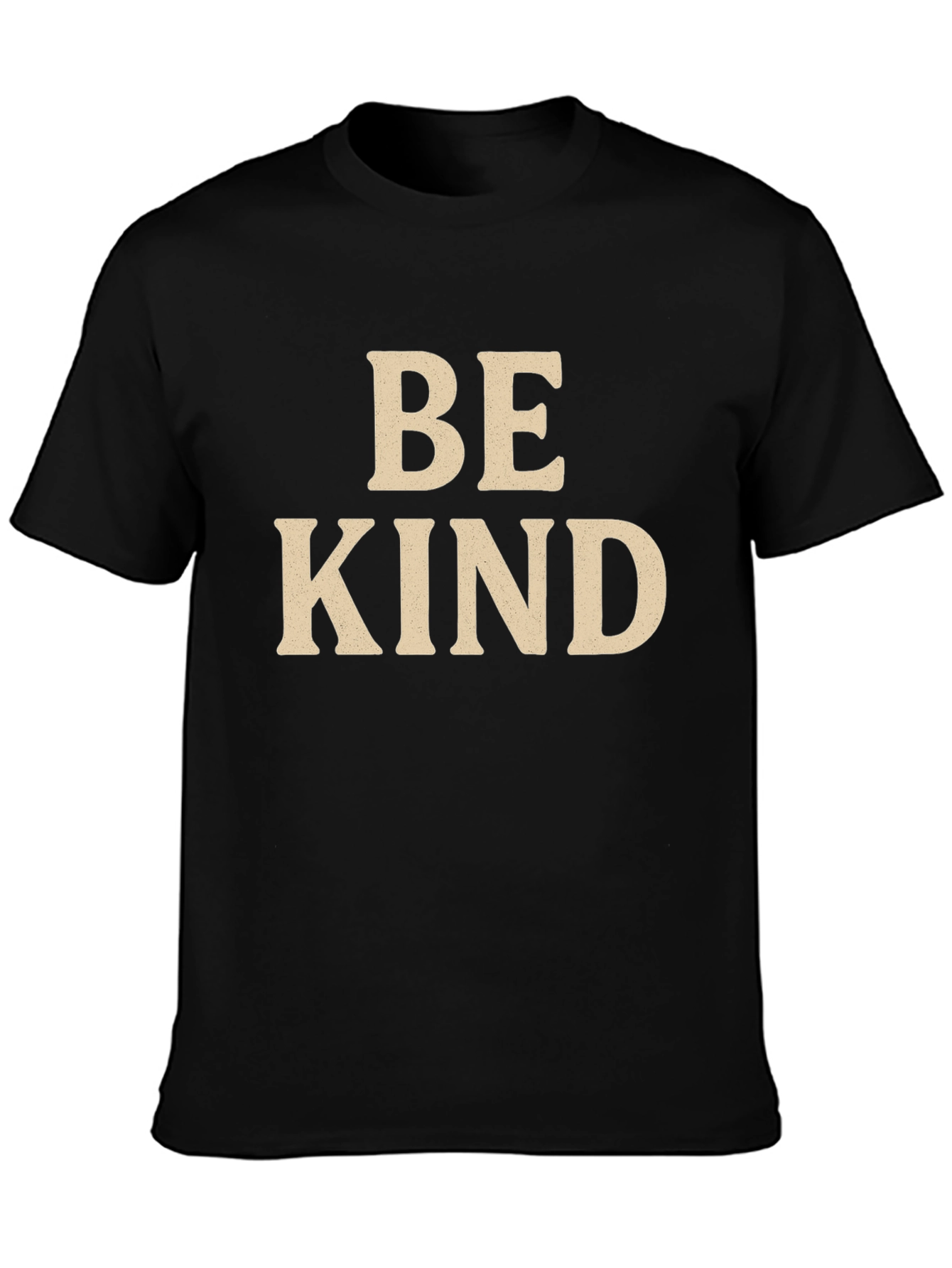 Black Be Kind Graphic T-Shirt - Positive Message view 3