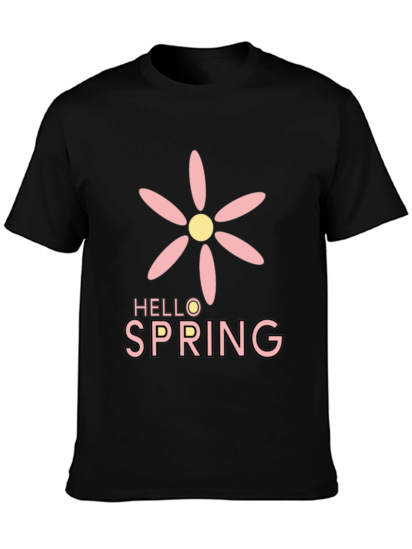 Hello Spring Graphic T-Shirt - 3