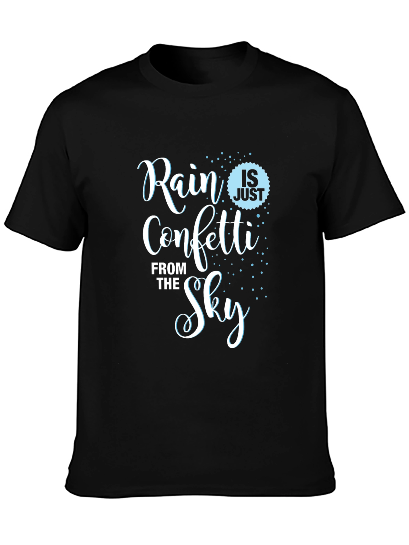 Rain Confetti Sky Graphic T-Shirt - 3