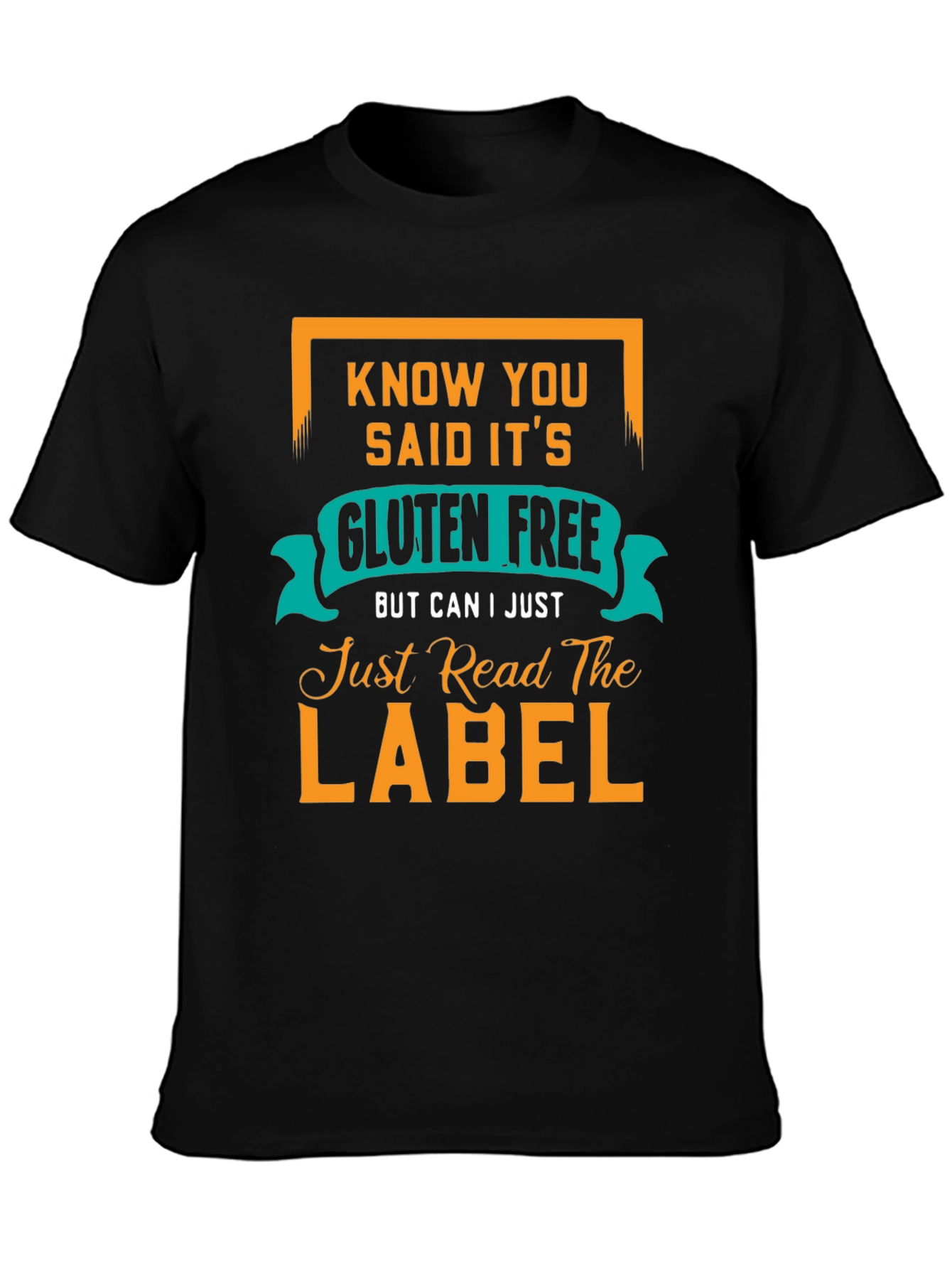 Gluten Free Label T-Shirt - 3