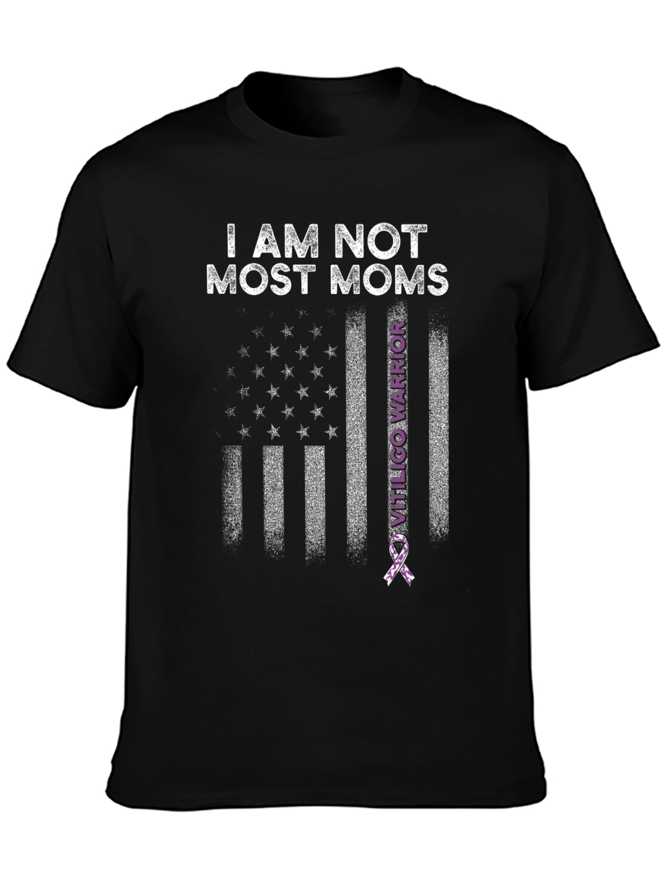 Black I AM NOT MOST MOMS T-Shirt view 3