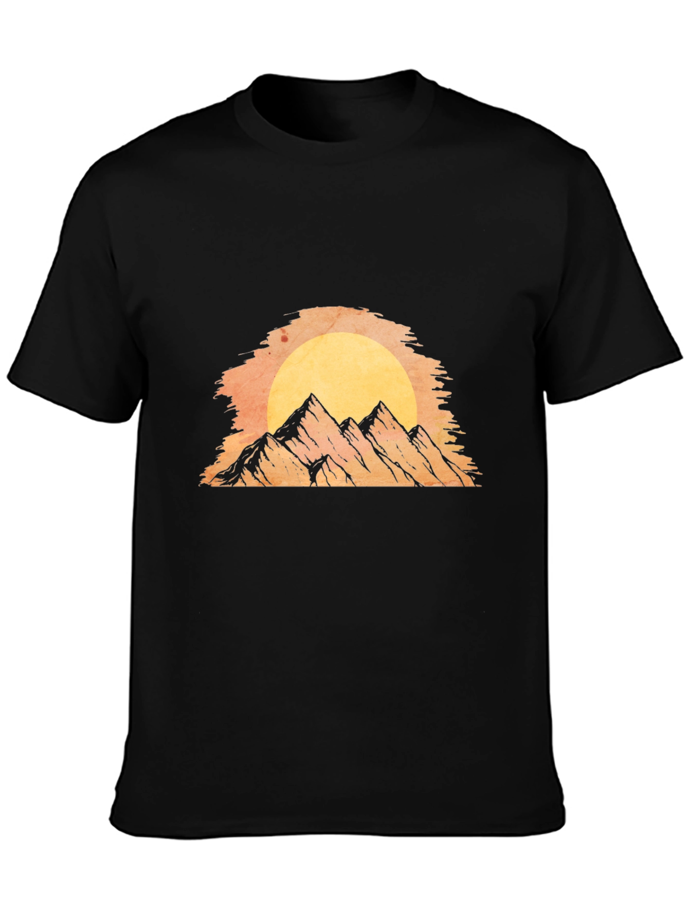 Black Mountain Sunset Graphic Tee view 3