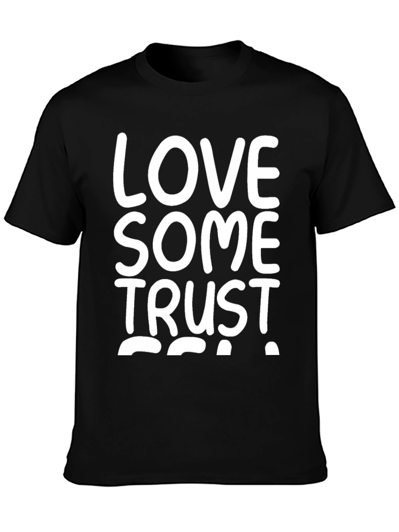 Black Love Some Trust Graphic Tee view 3