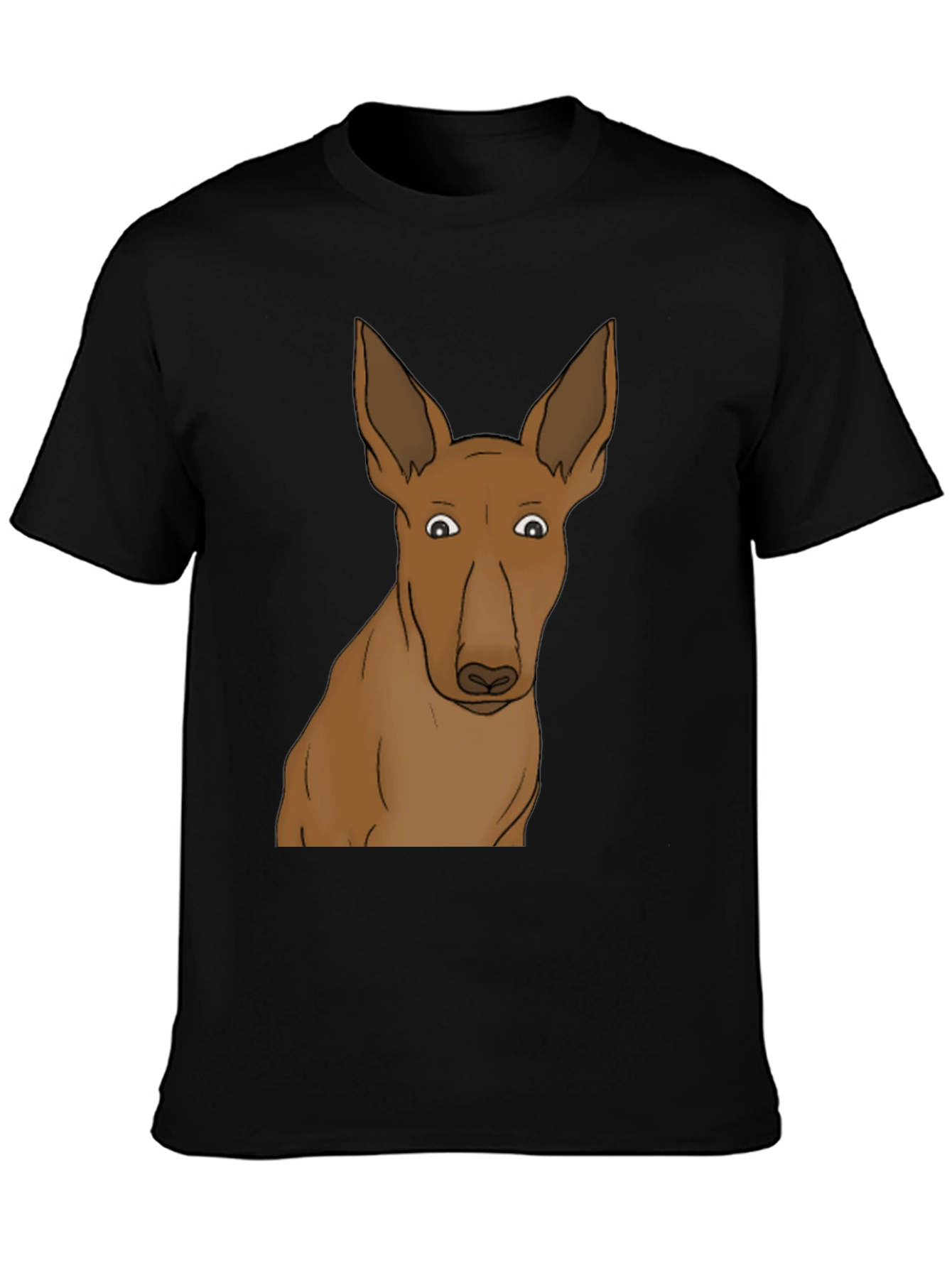 Black Dog Graphic Black T-Shirt view 3