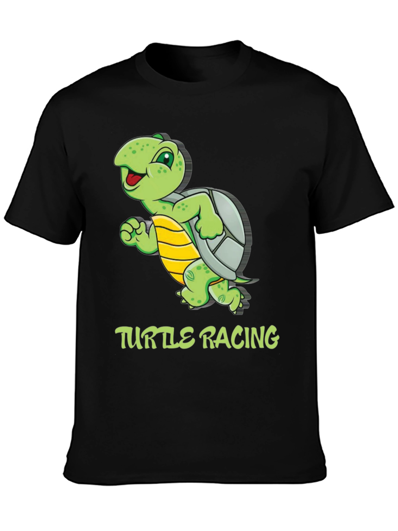 Black Turtle Racing Graphic T-Shirt view 3